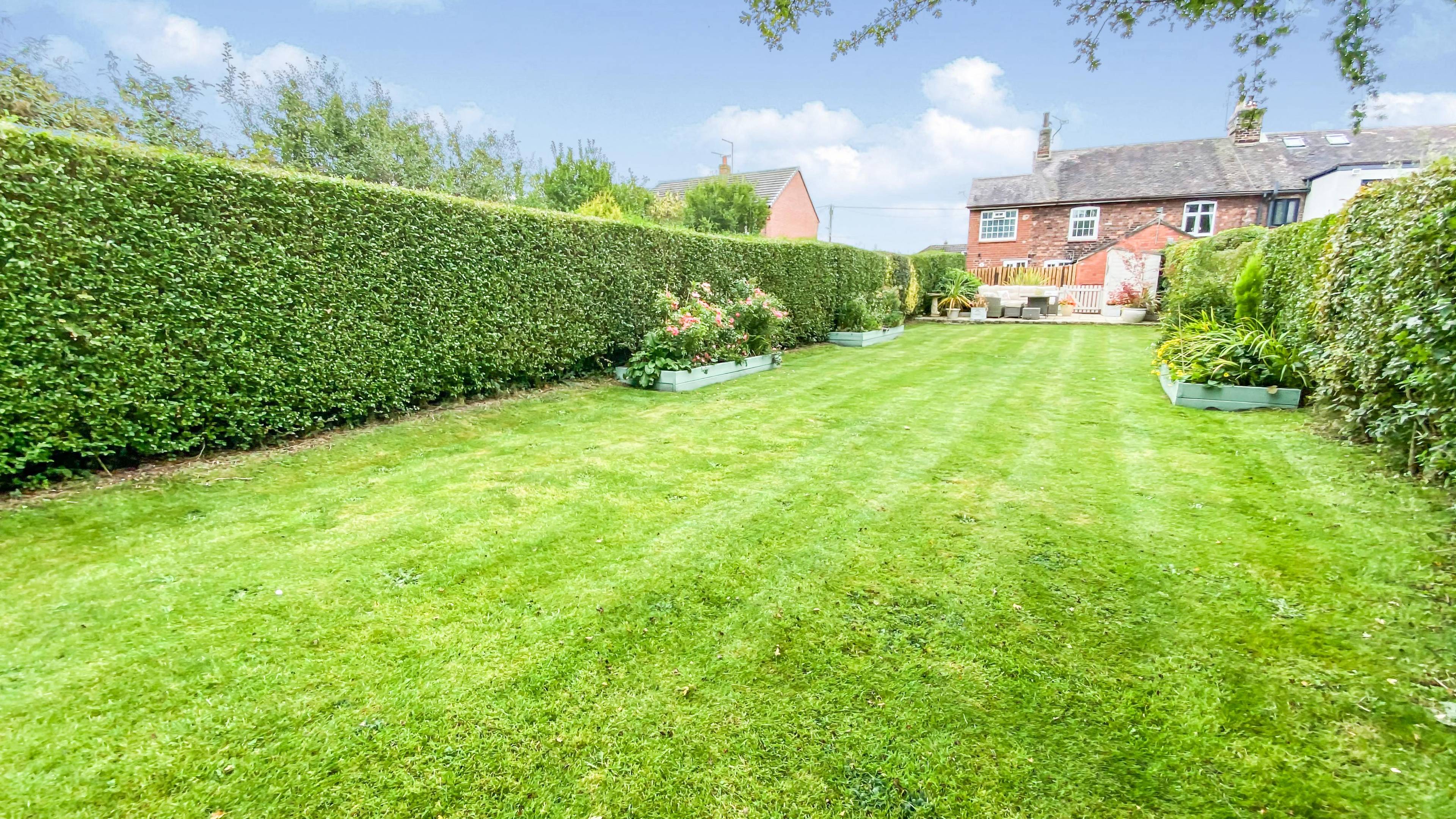 Rear garden