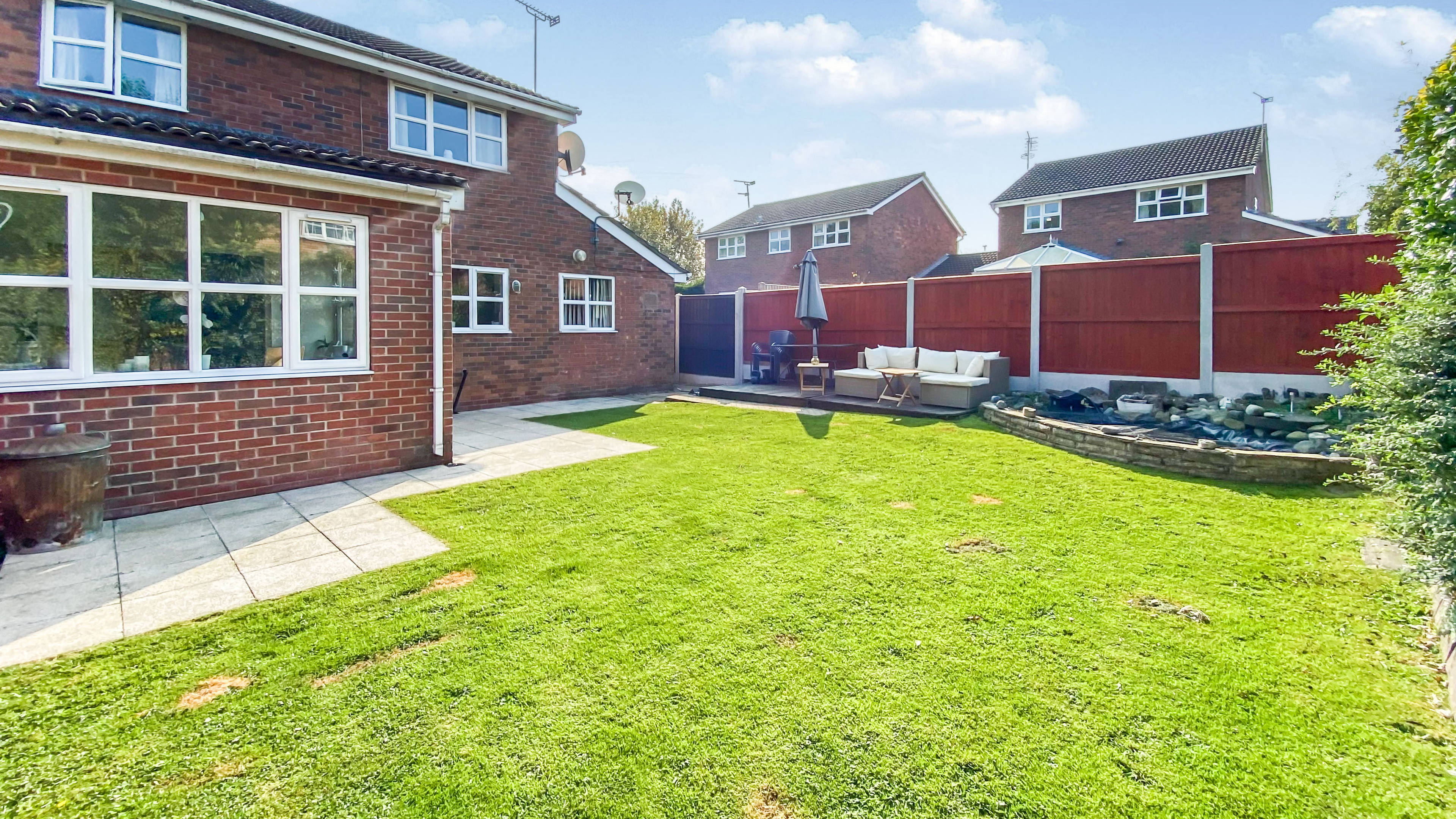 Rear garden