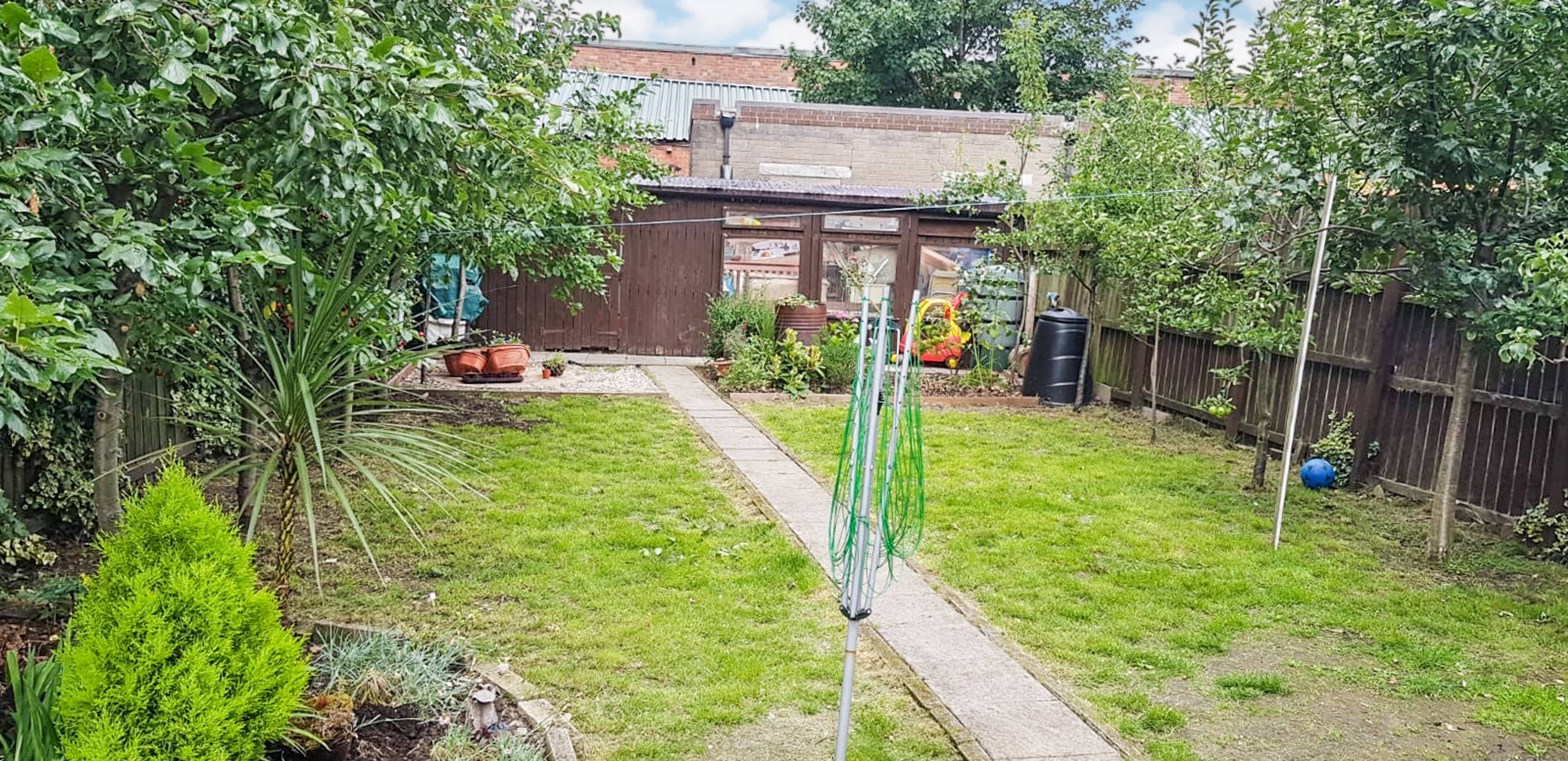 rear garden