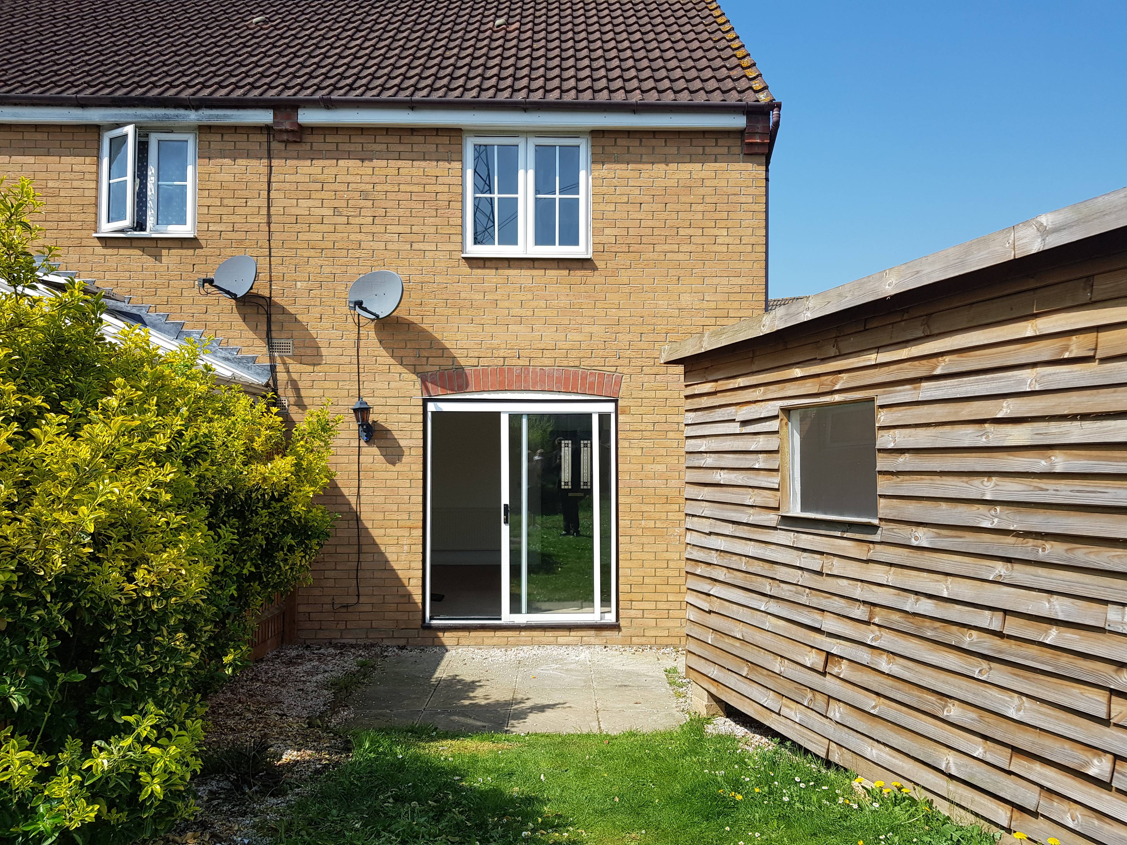 Rear garden