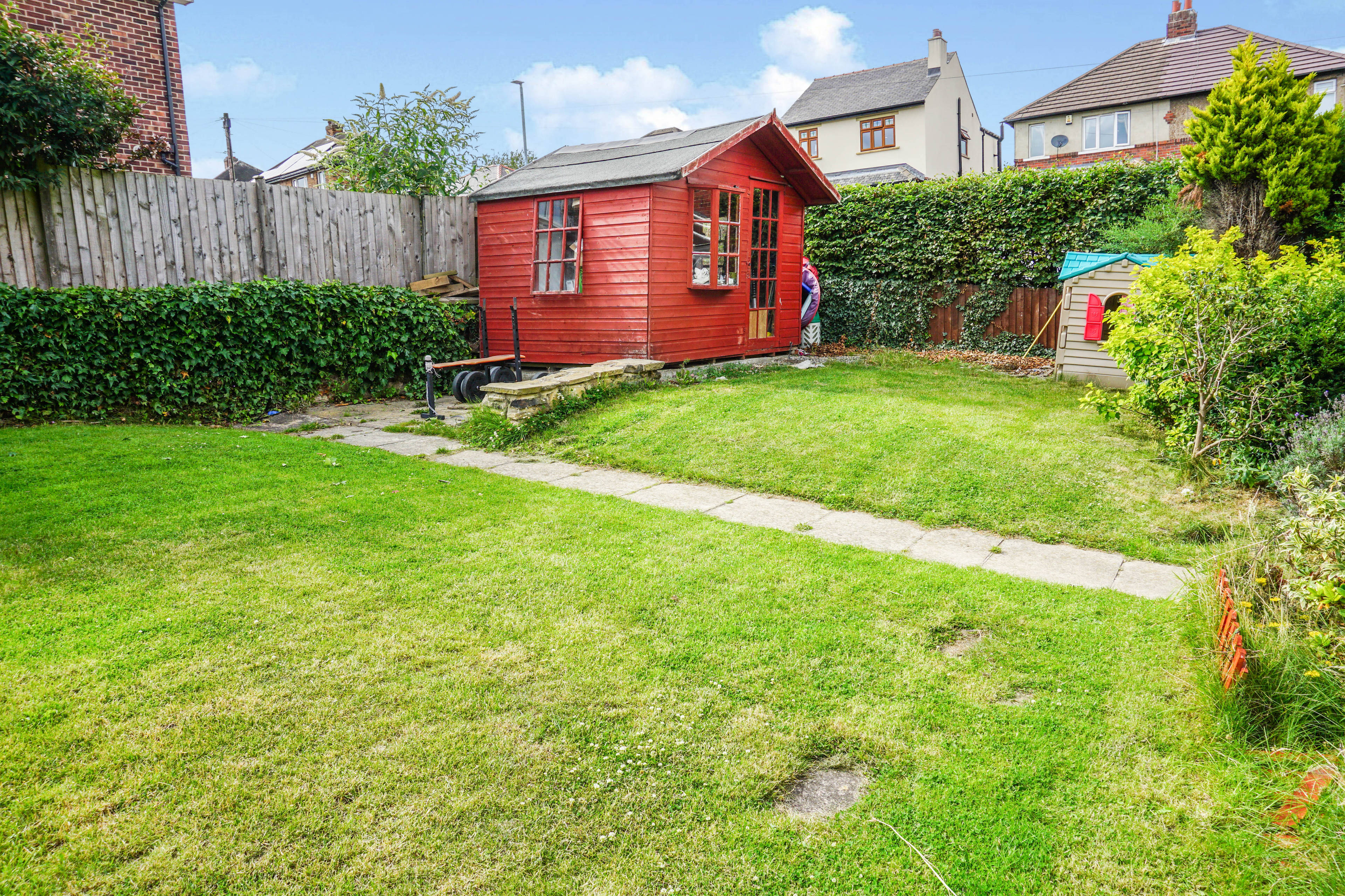 rear garden