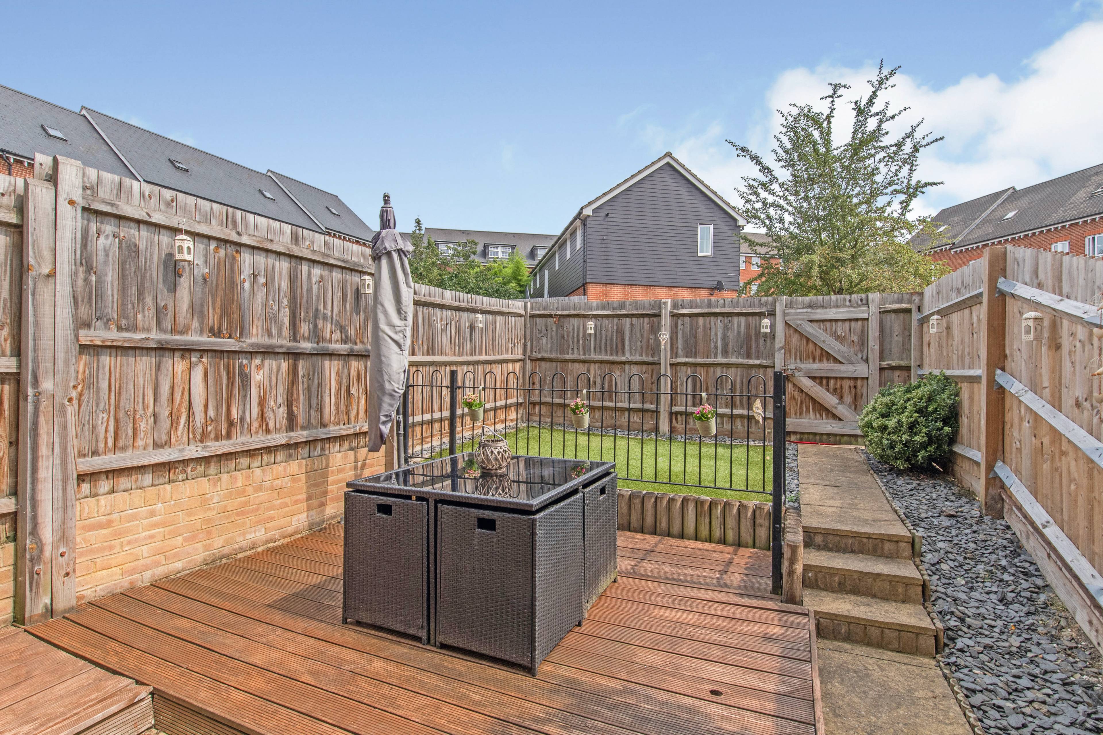 Rear garden