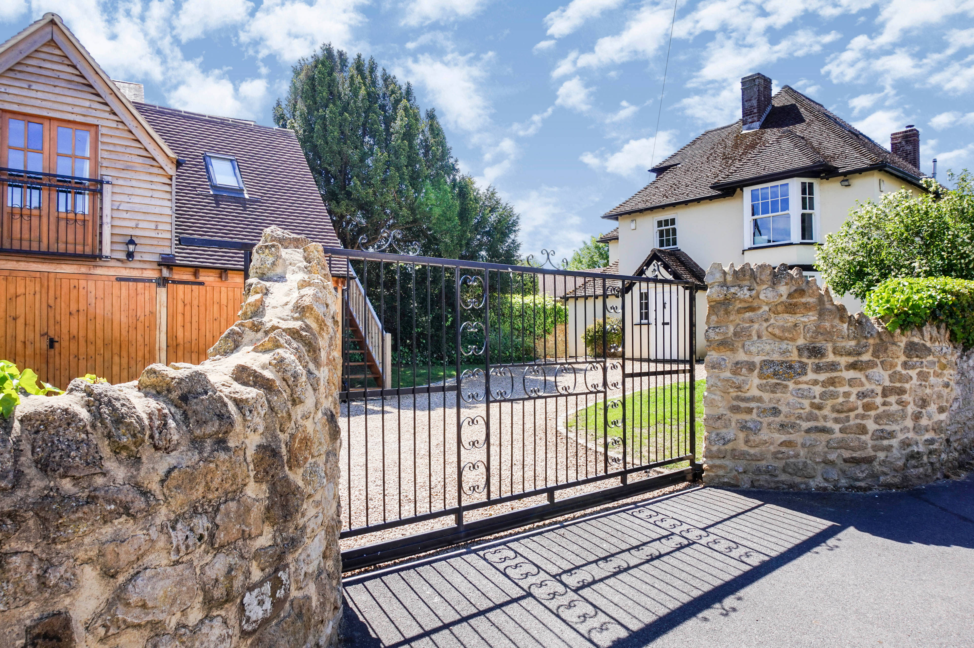 Gated Driveway