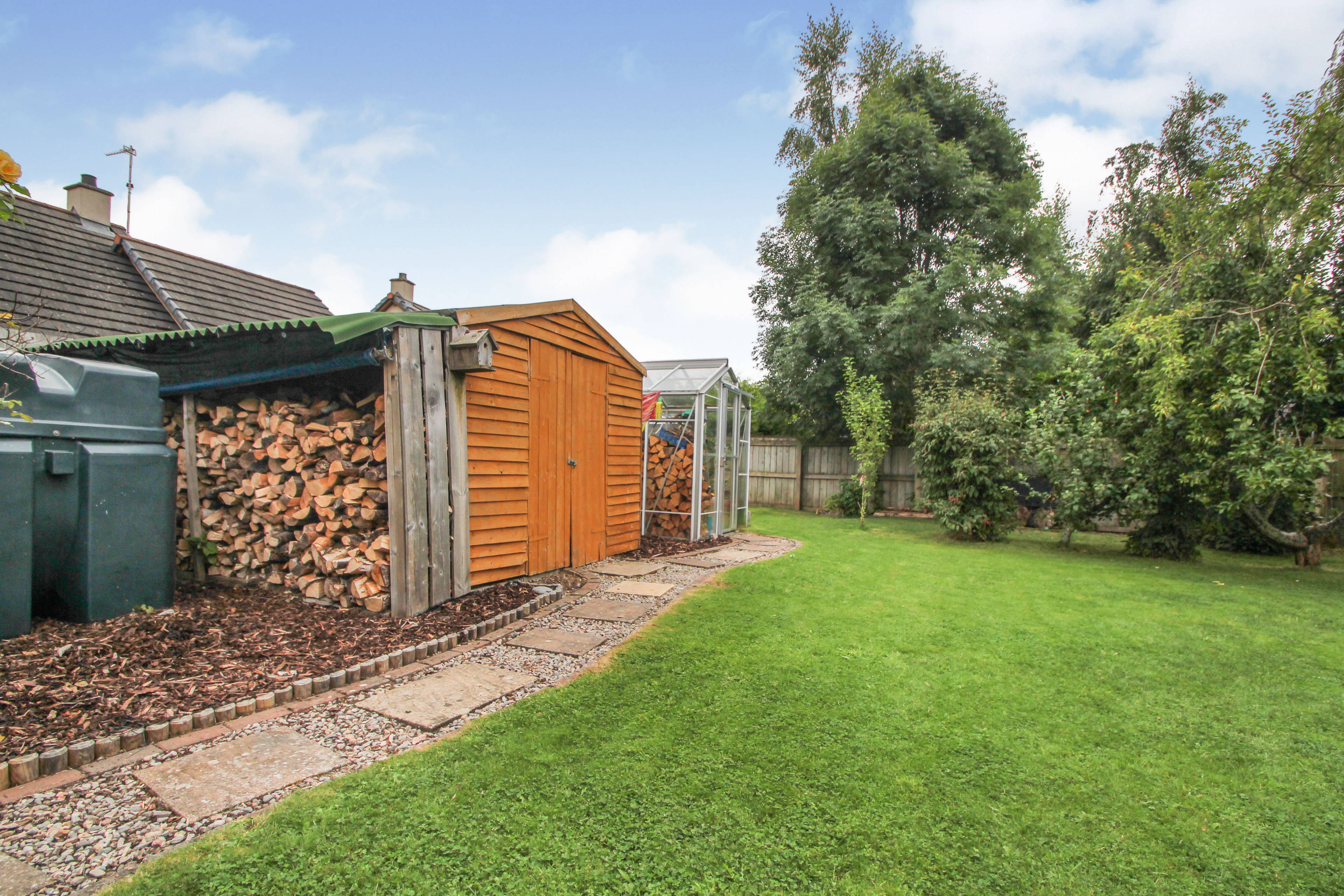 Rear garden