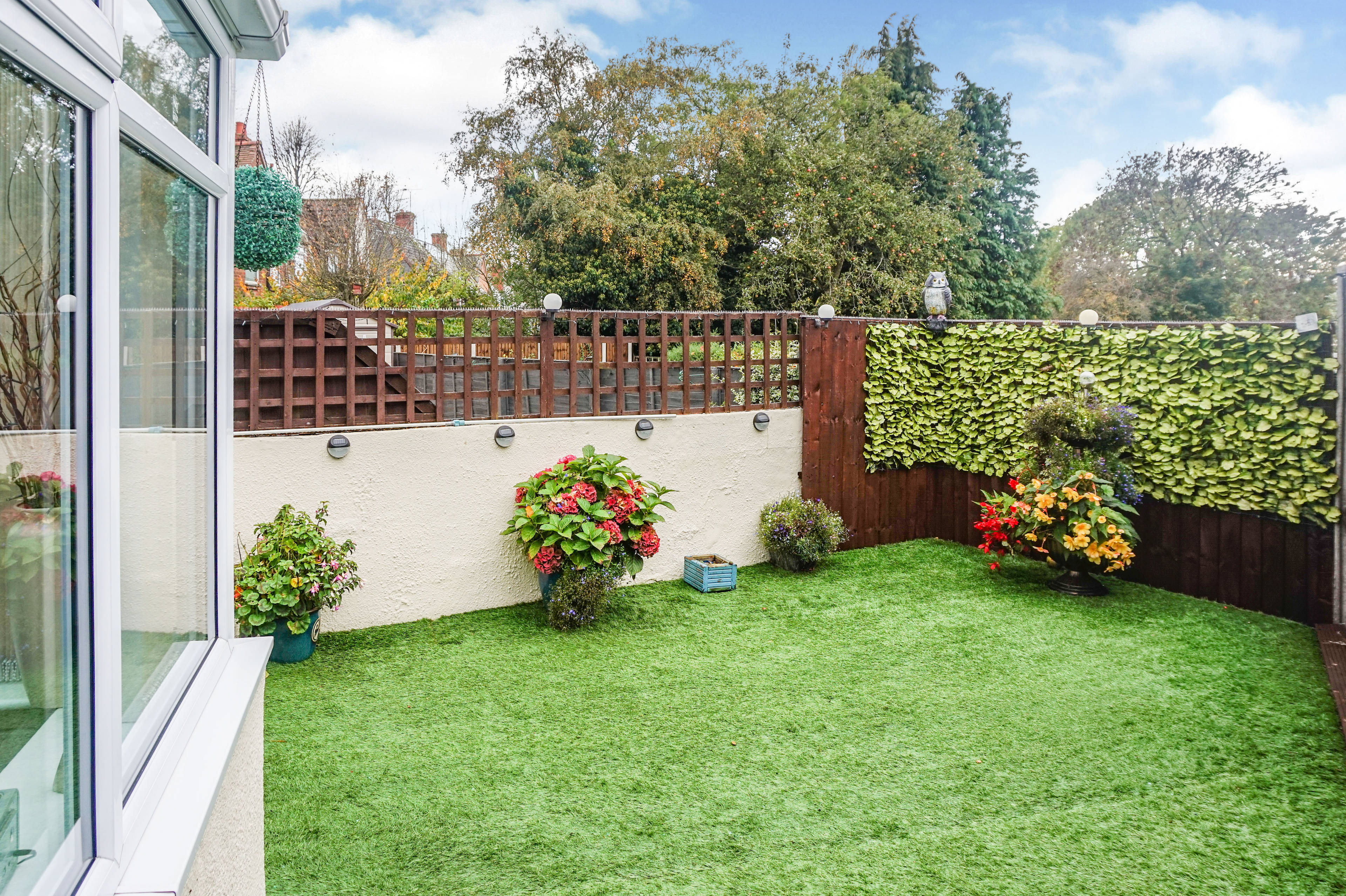 Rear garden