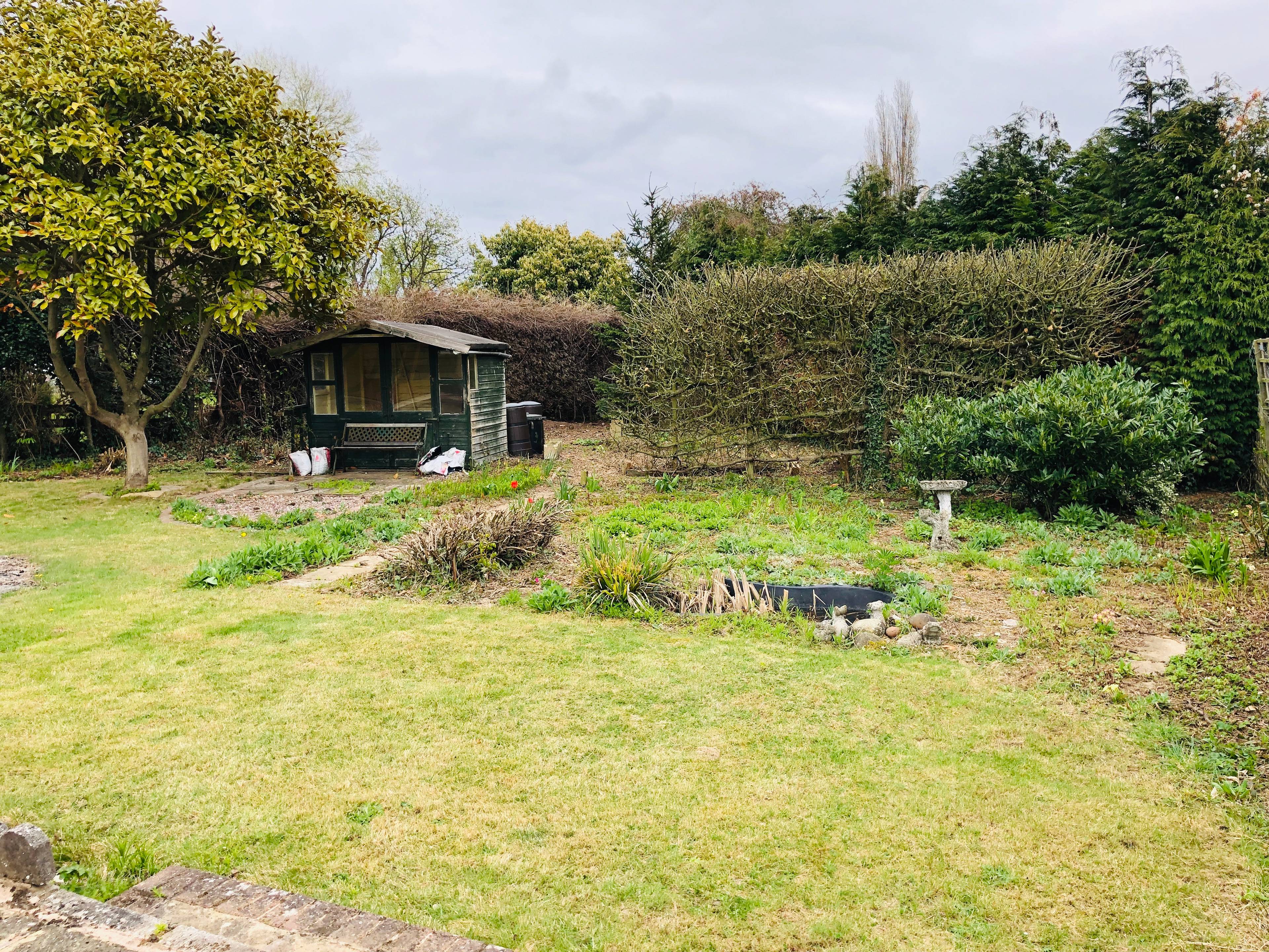 Rear garden