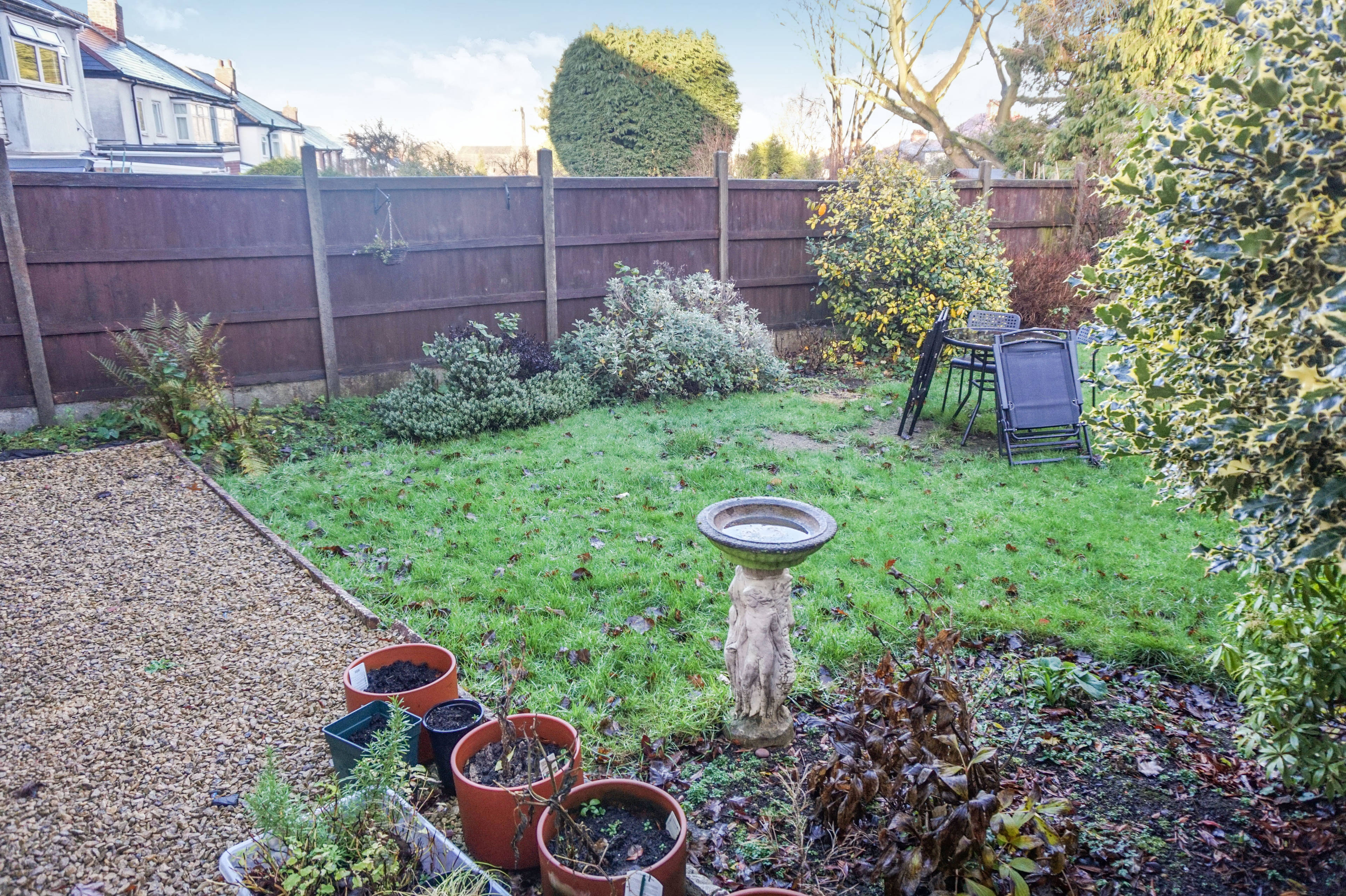 Rear garden