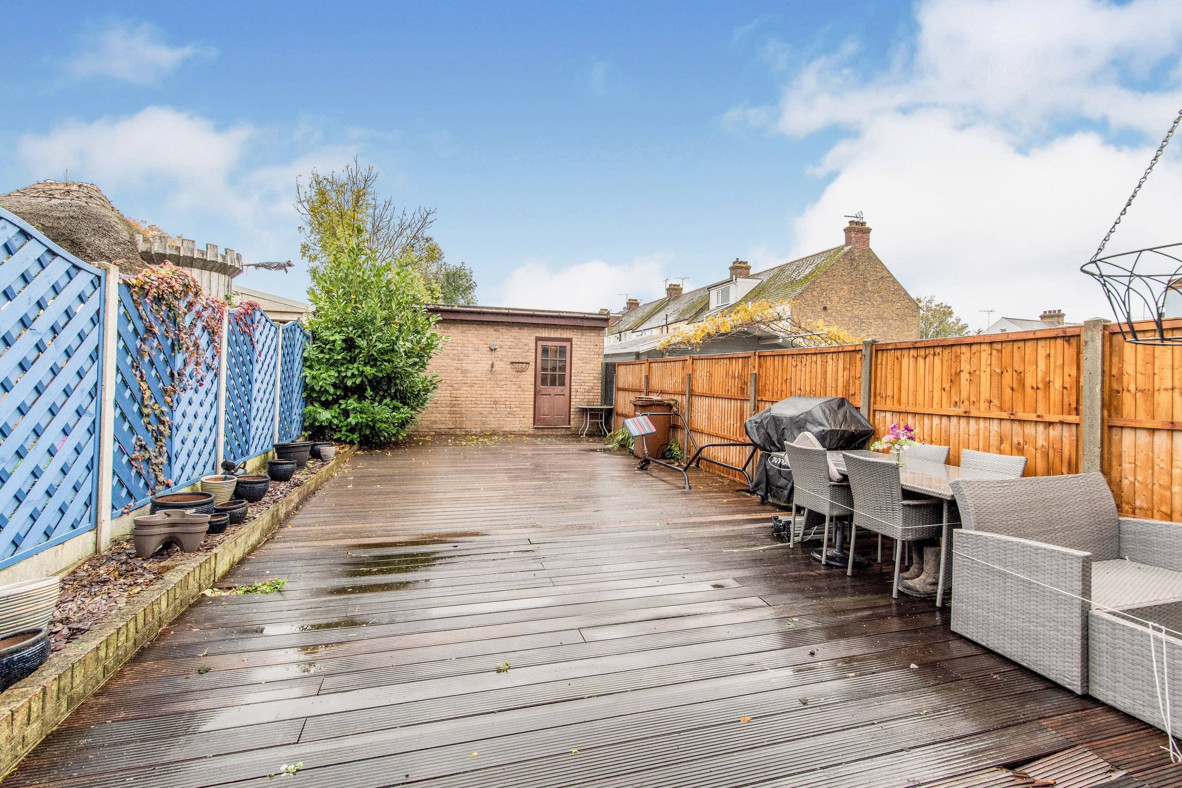 Rear garden