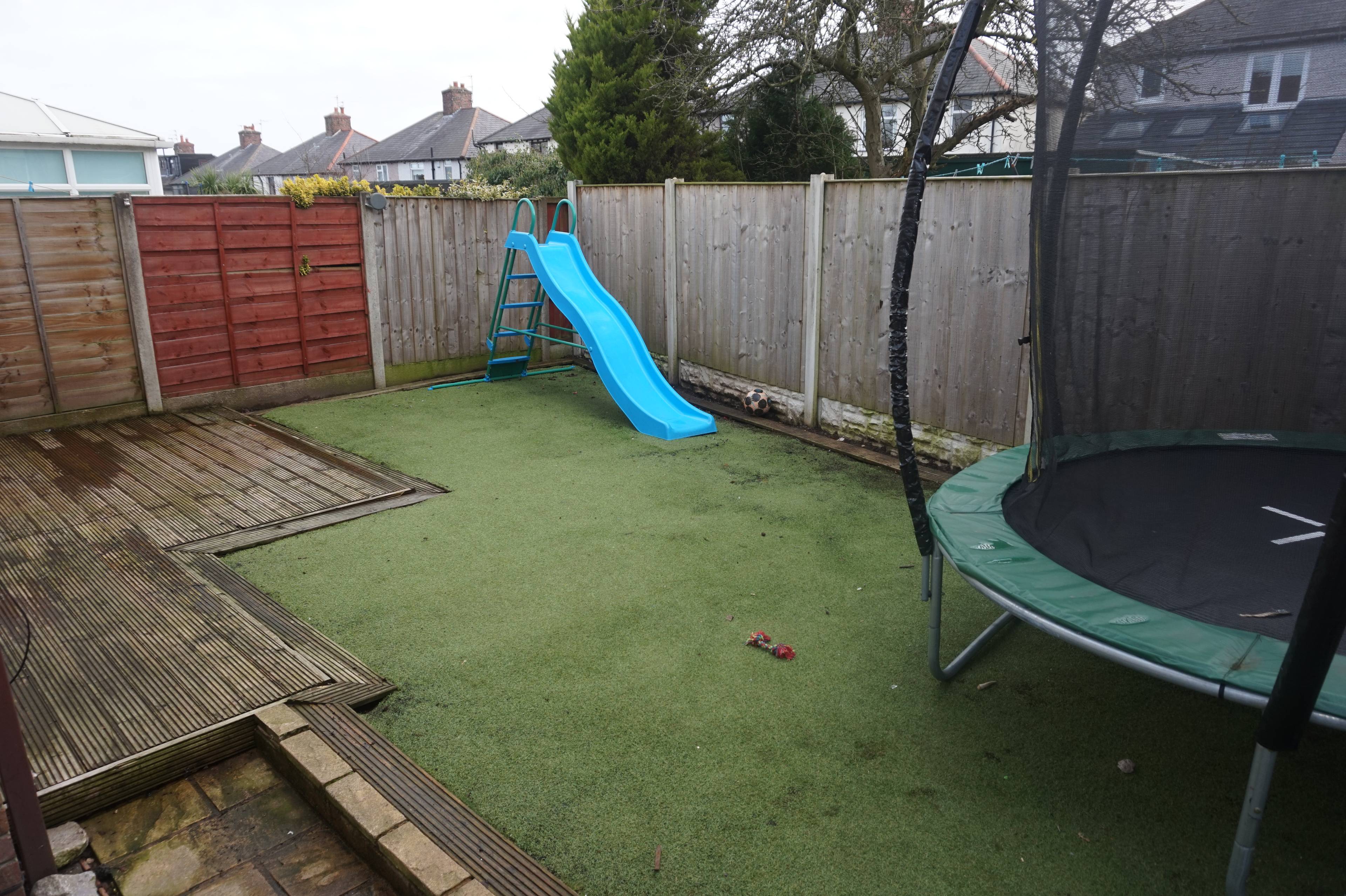rear garden     