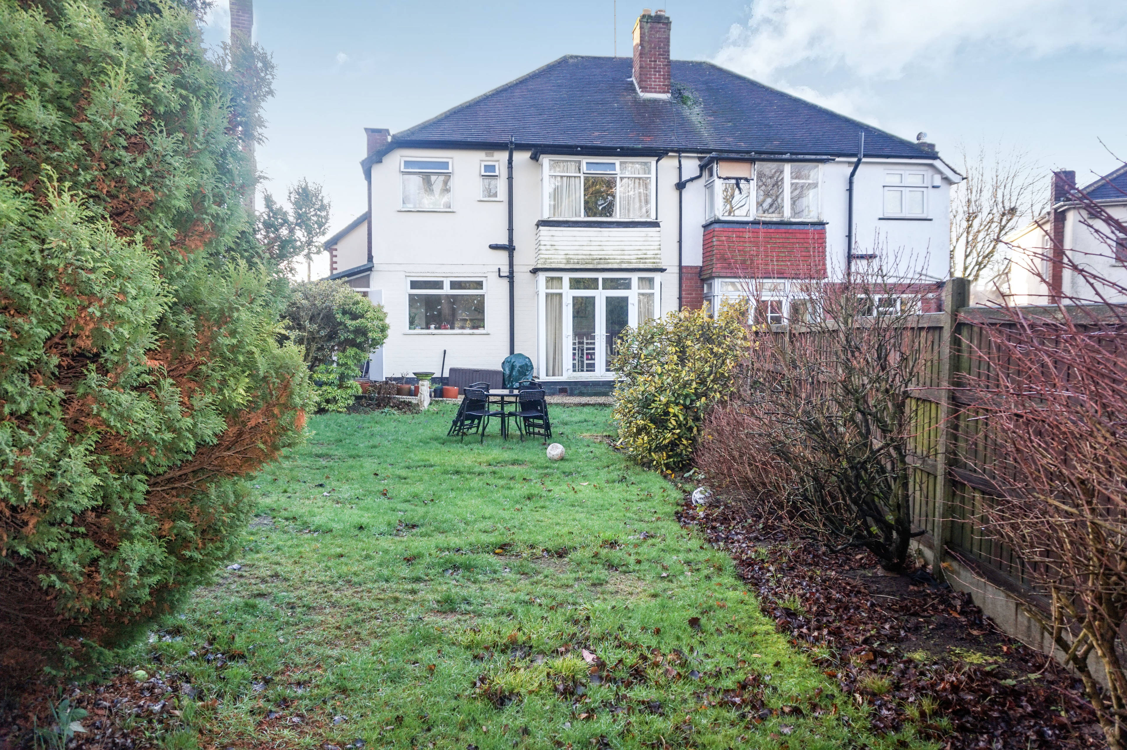 Rear garden
