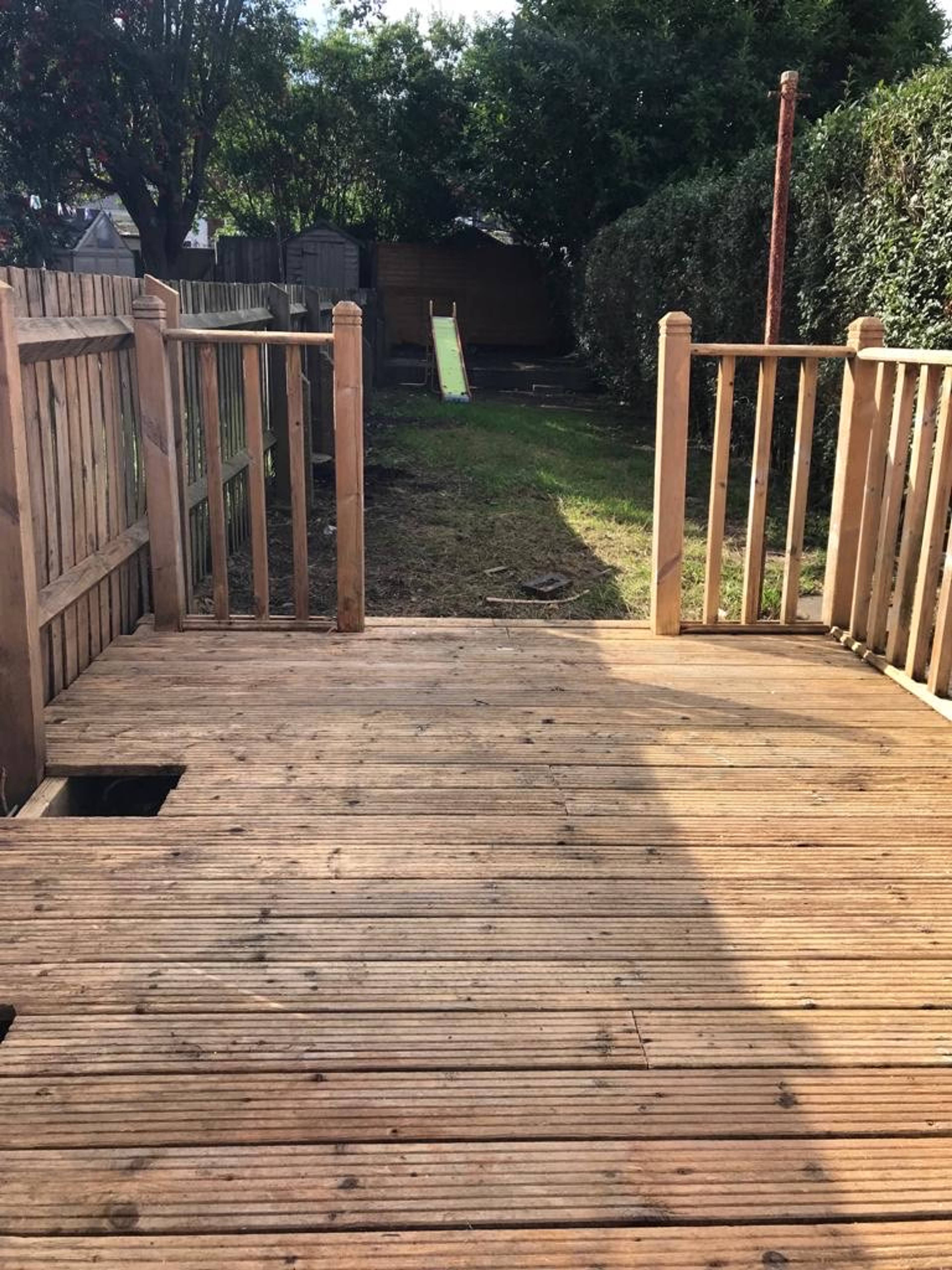 Rear garden 