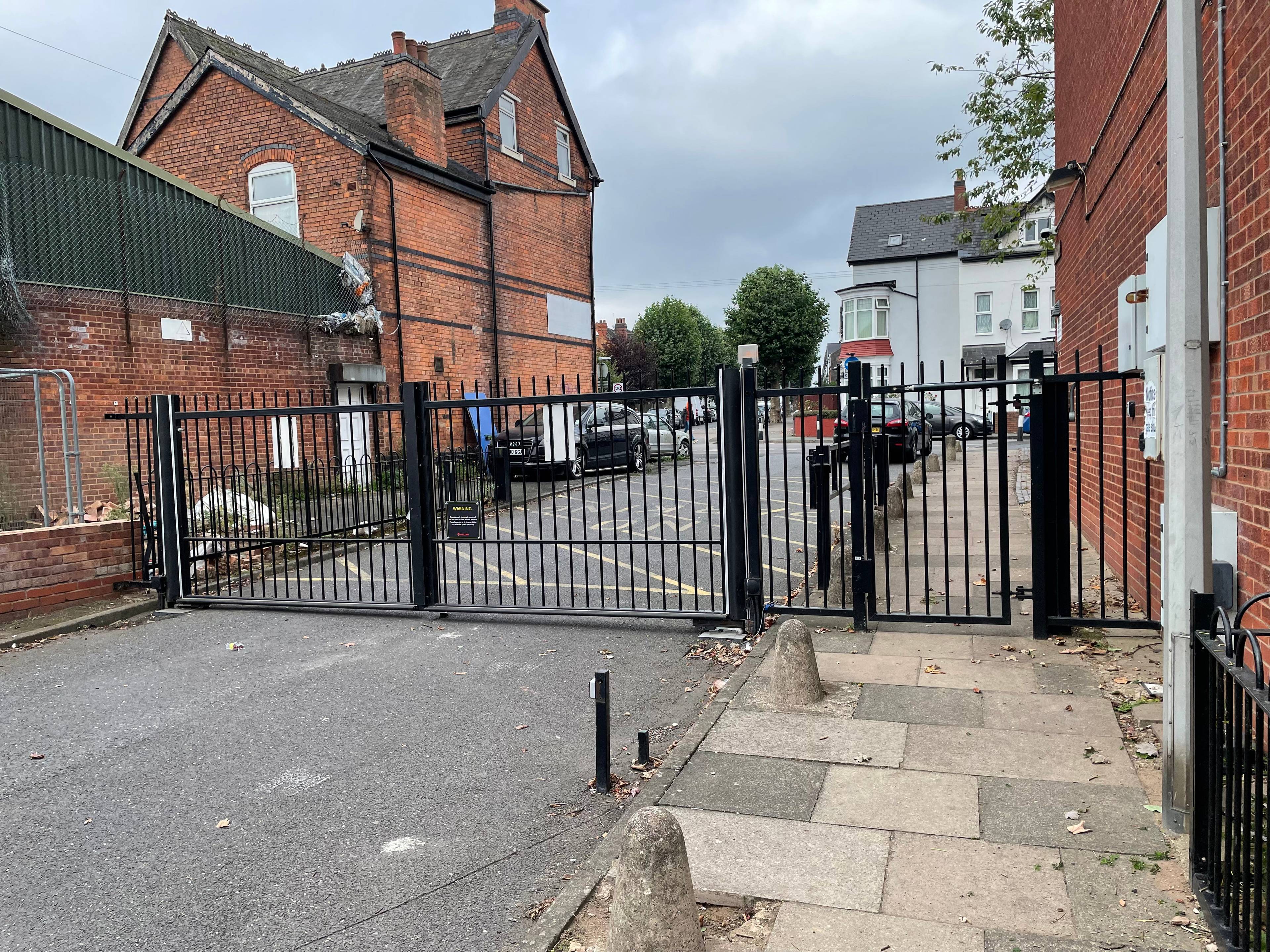 Gated Entrance