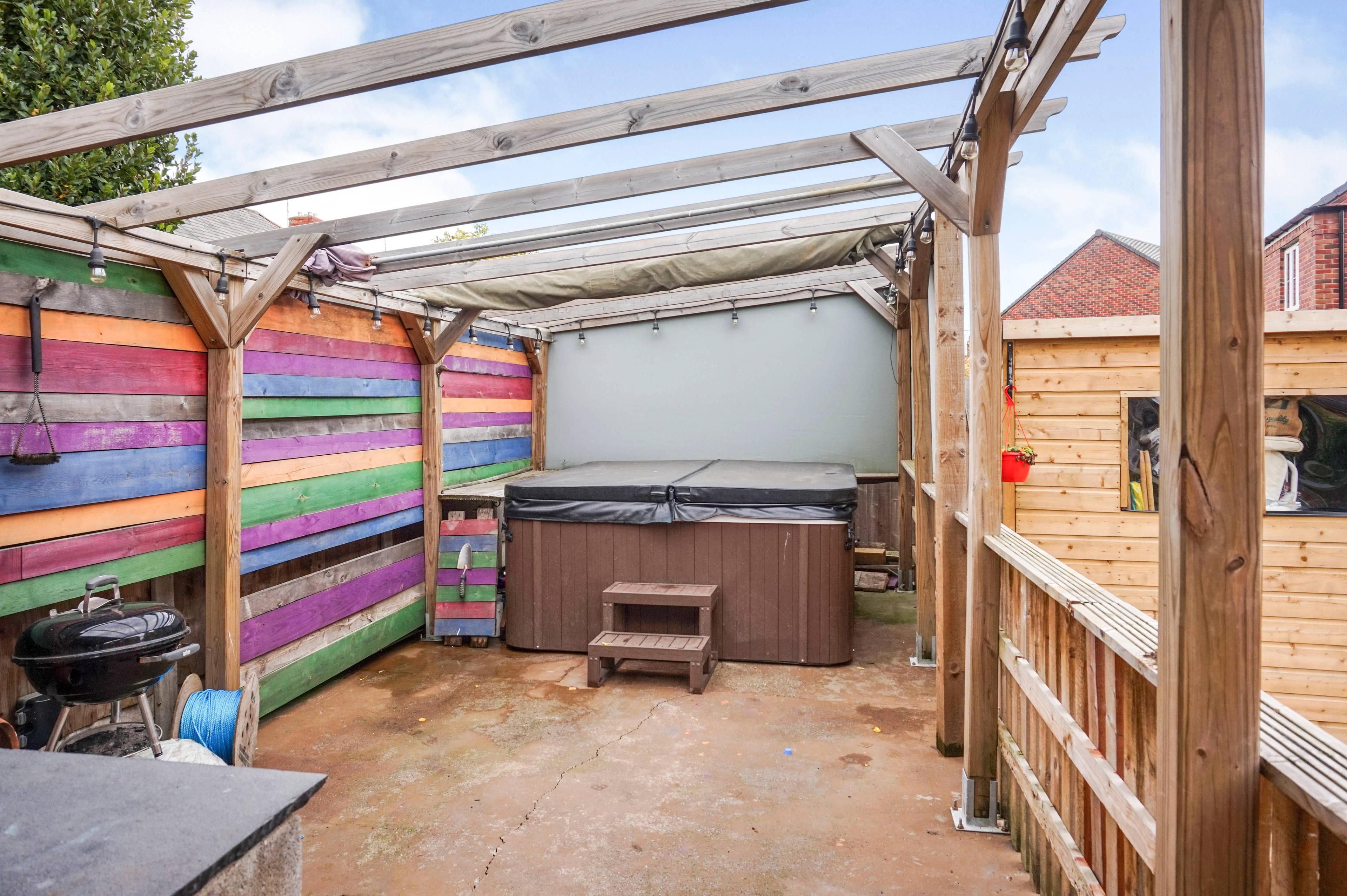 Rear garden