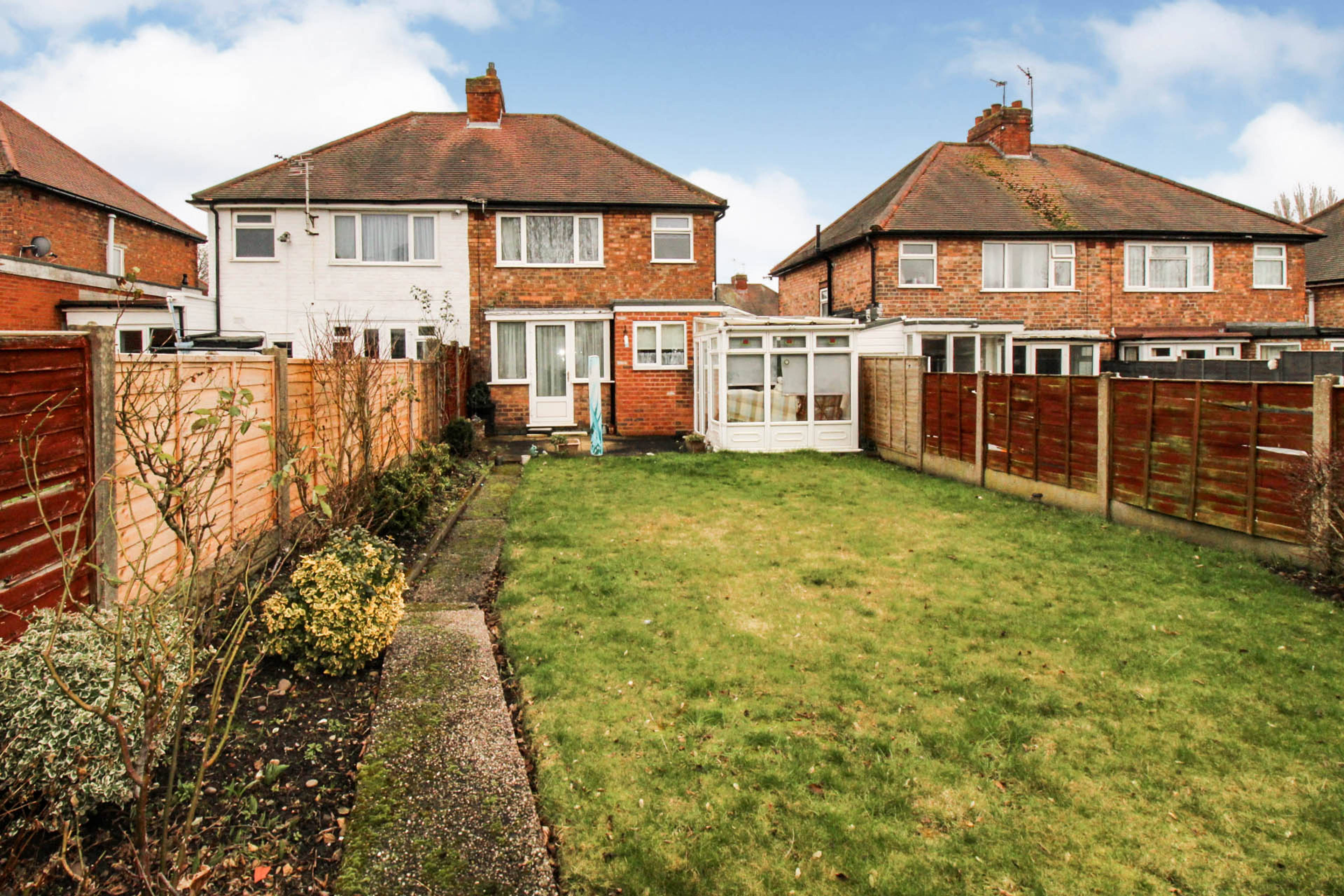 Rear garden
