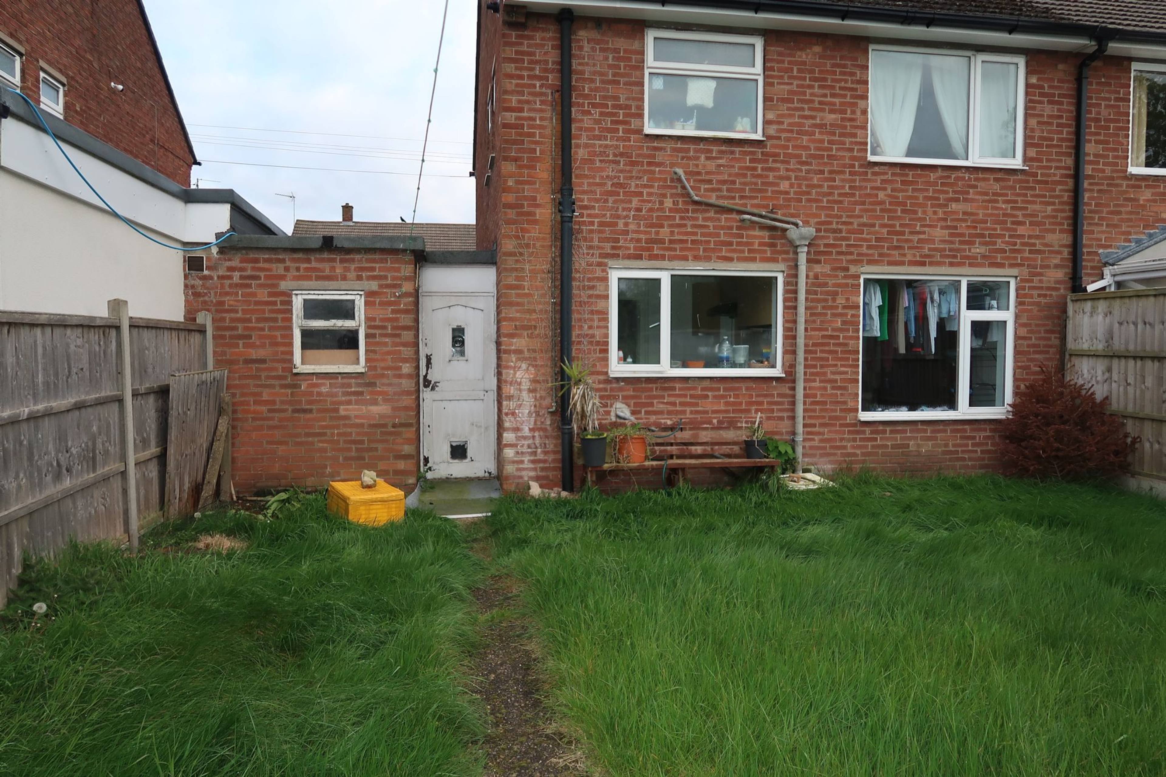 Rear garden