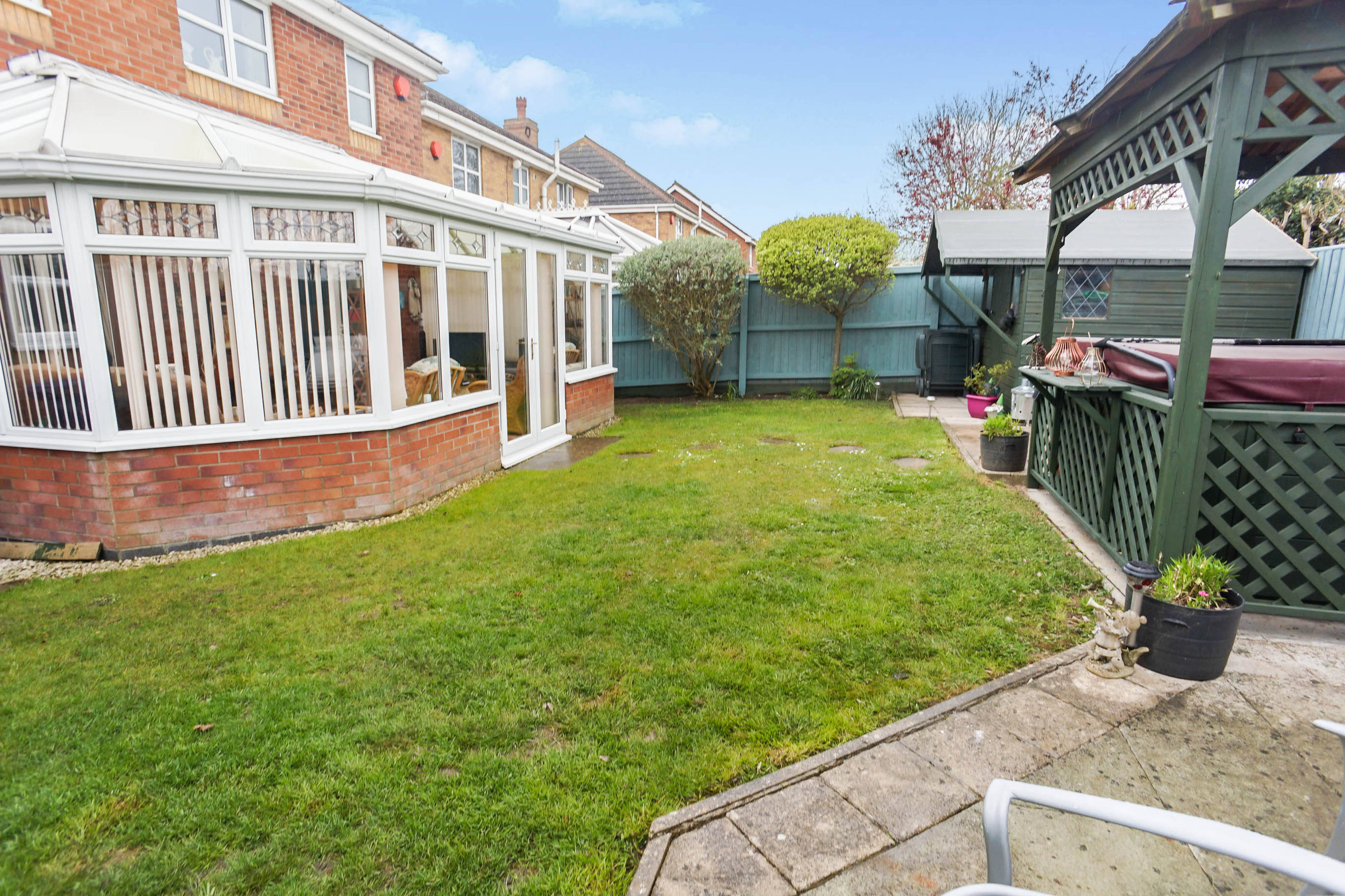 rear garden