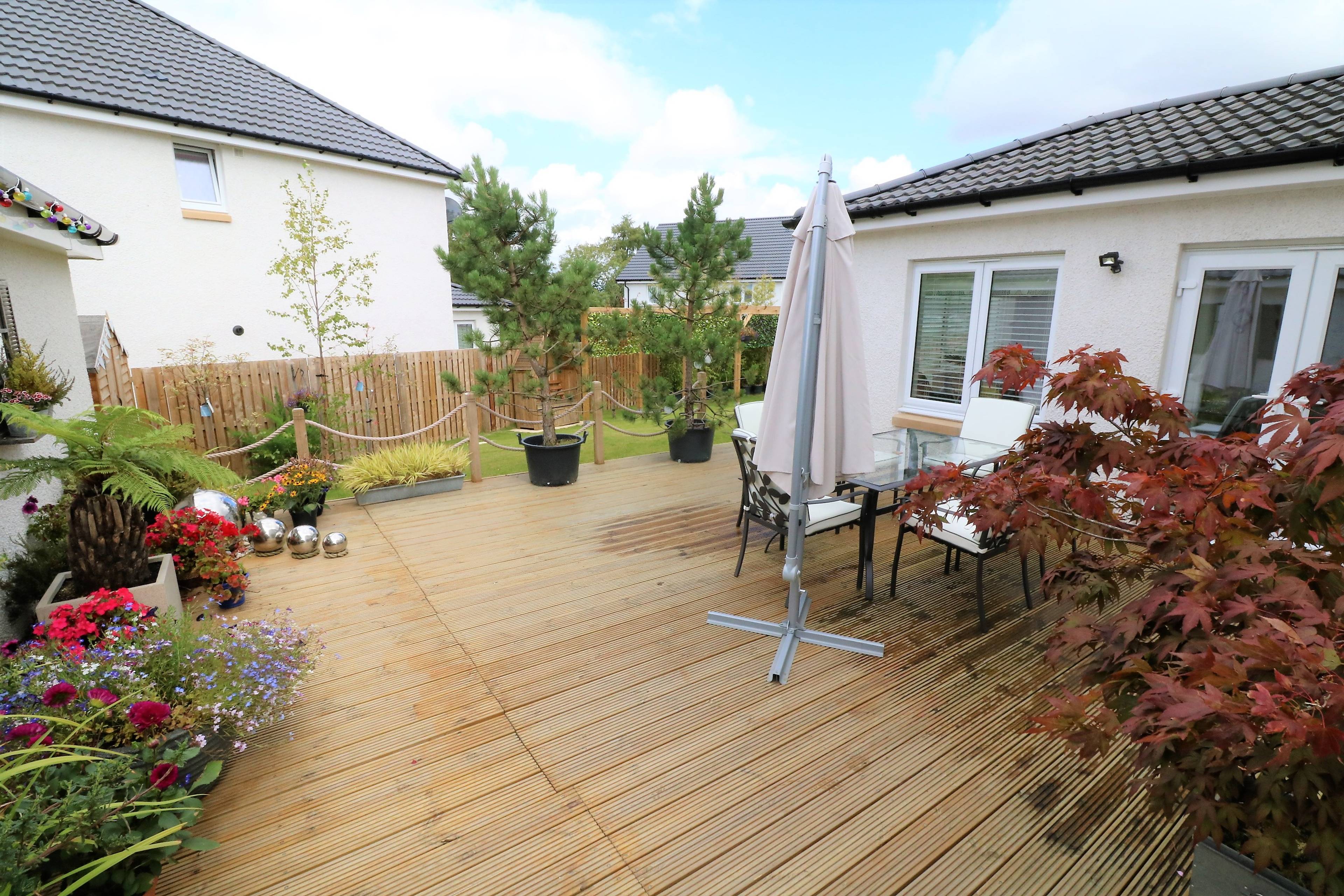 Rear garden
