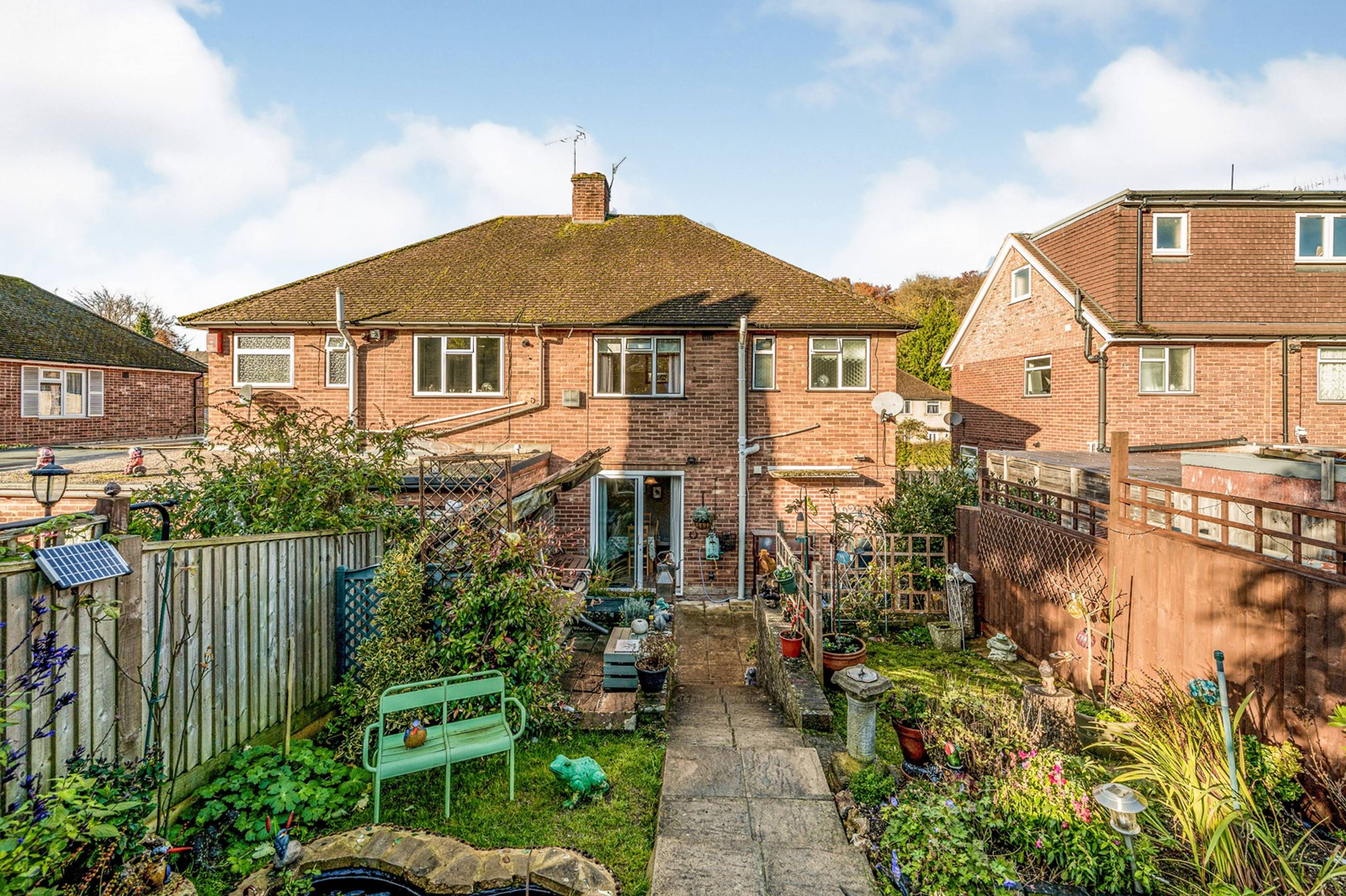 Rear garden