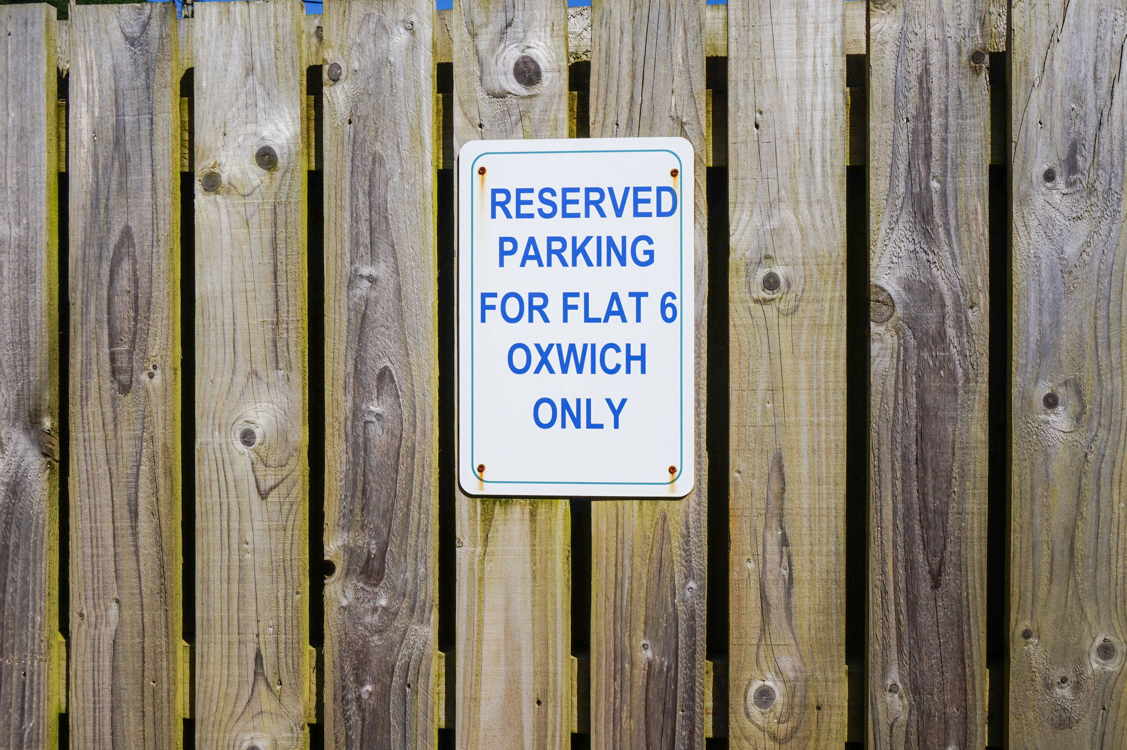 Allocated Parking