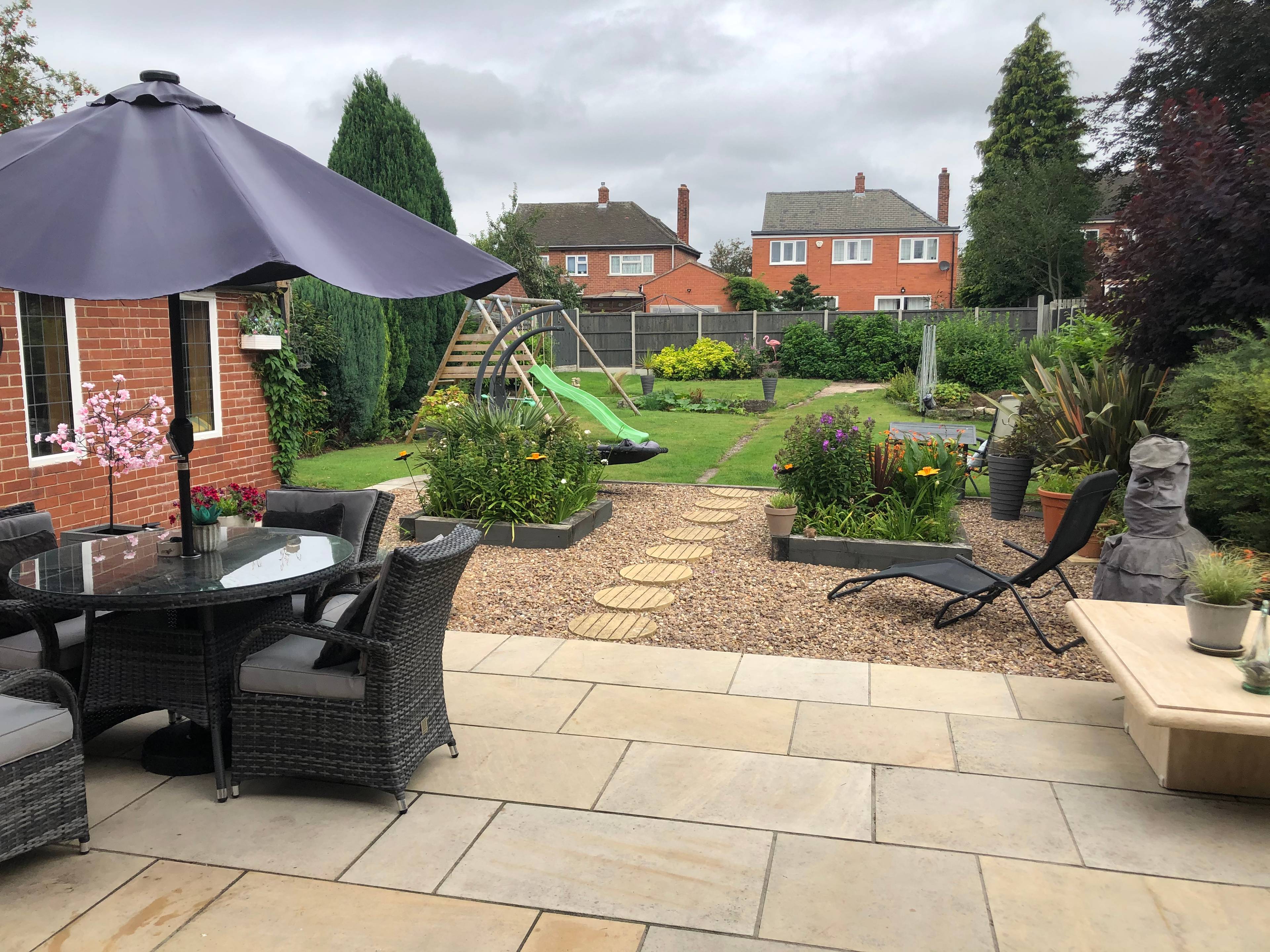 Rear garden 