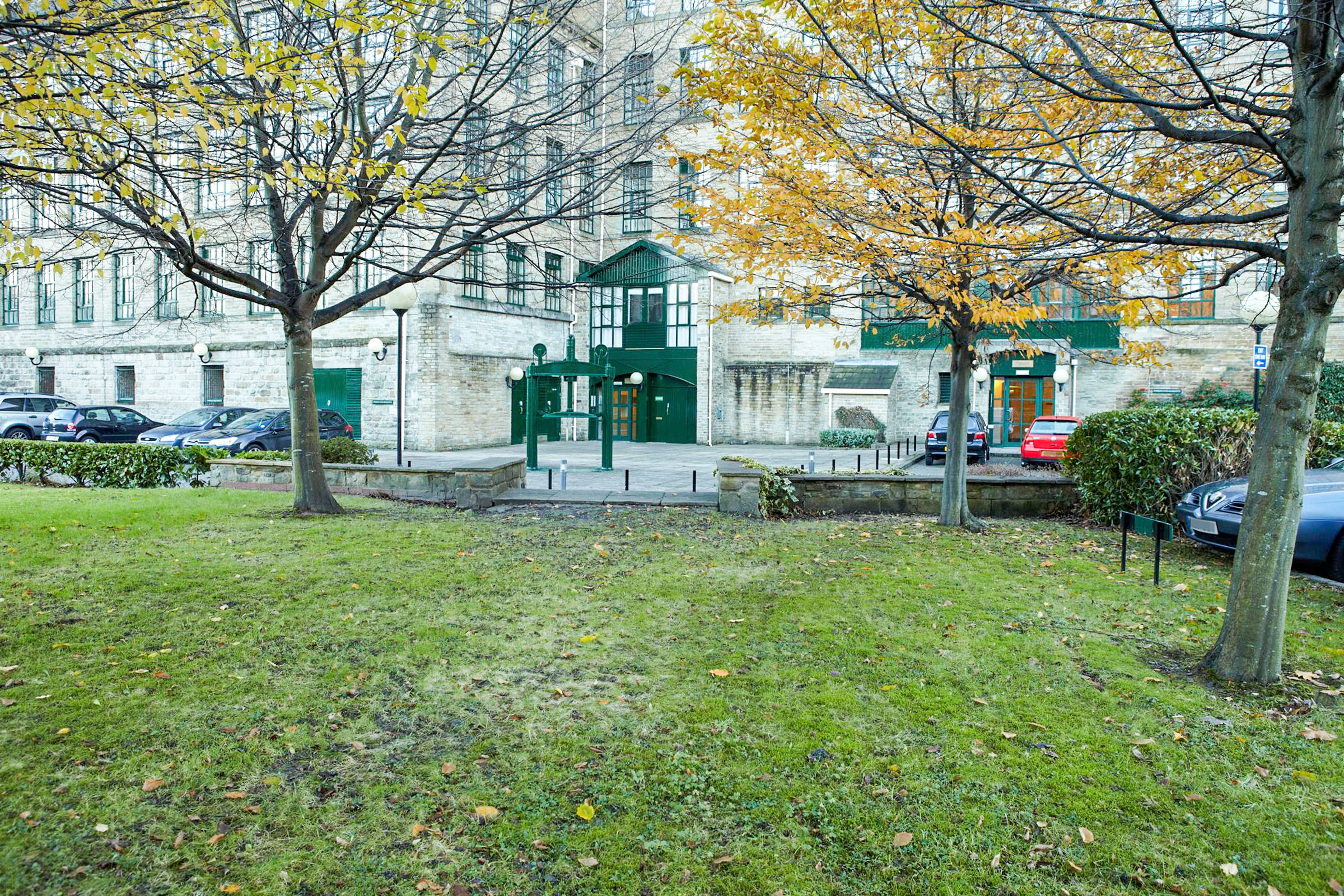Outside