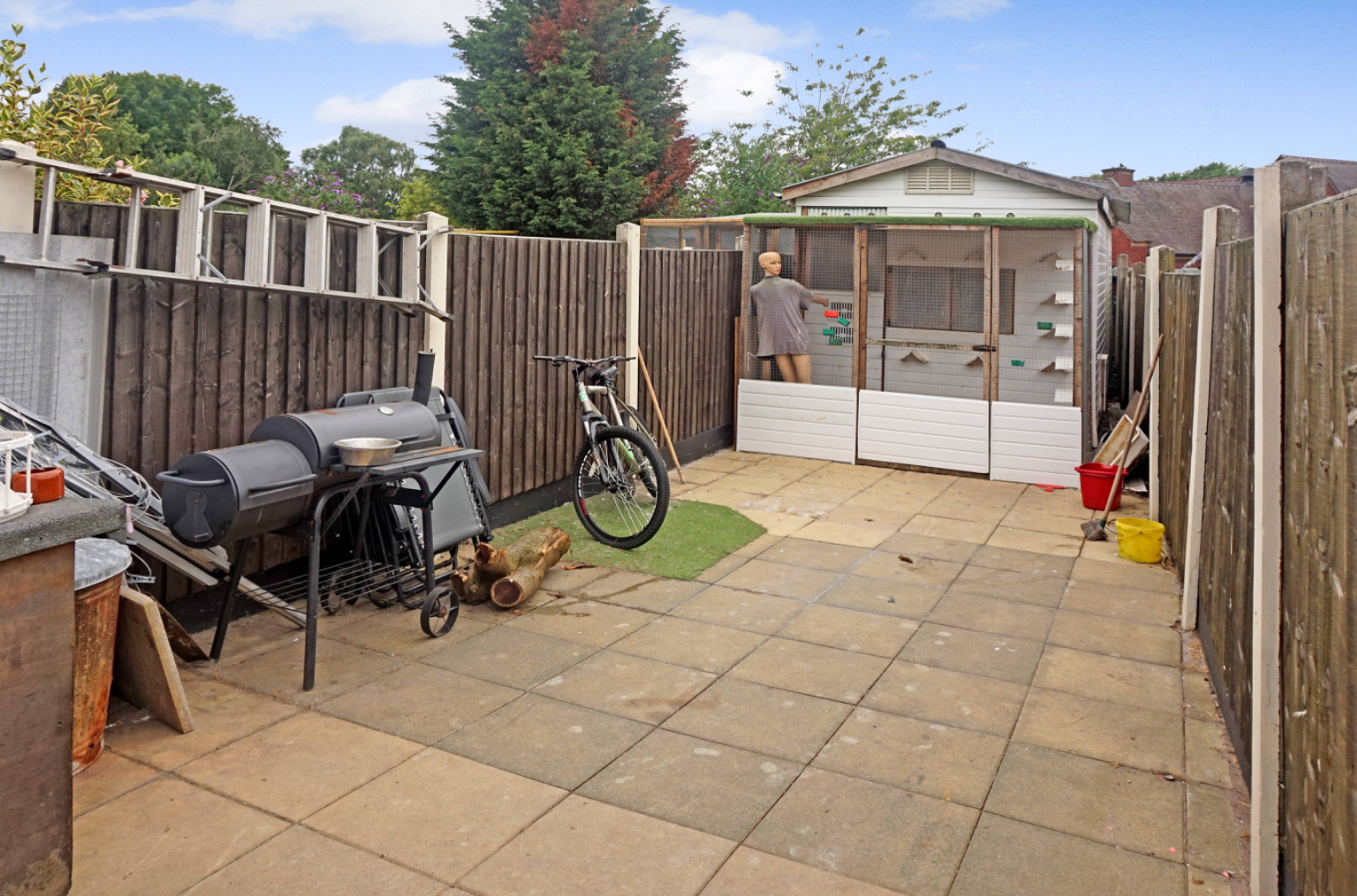 Rear garden