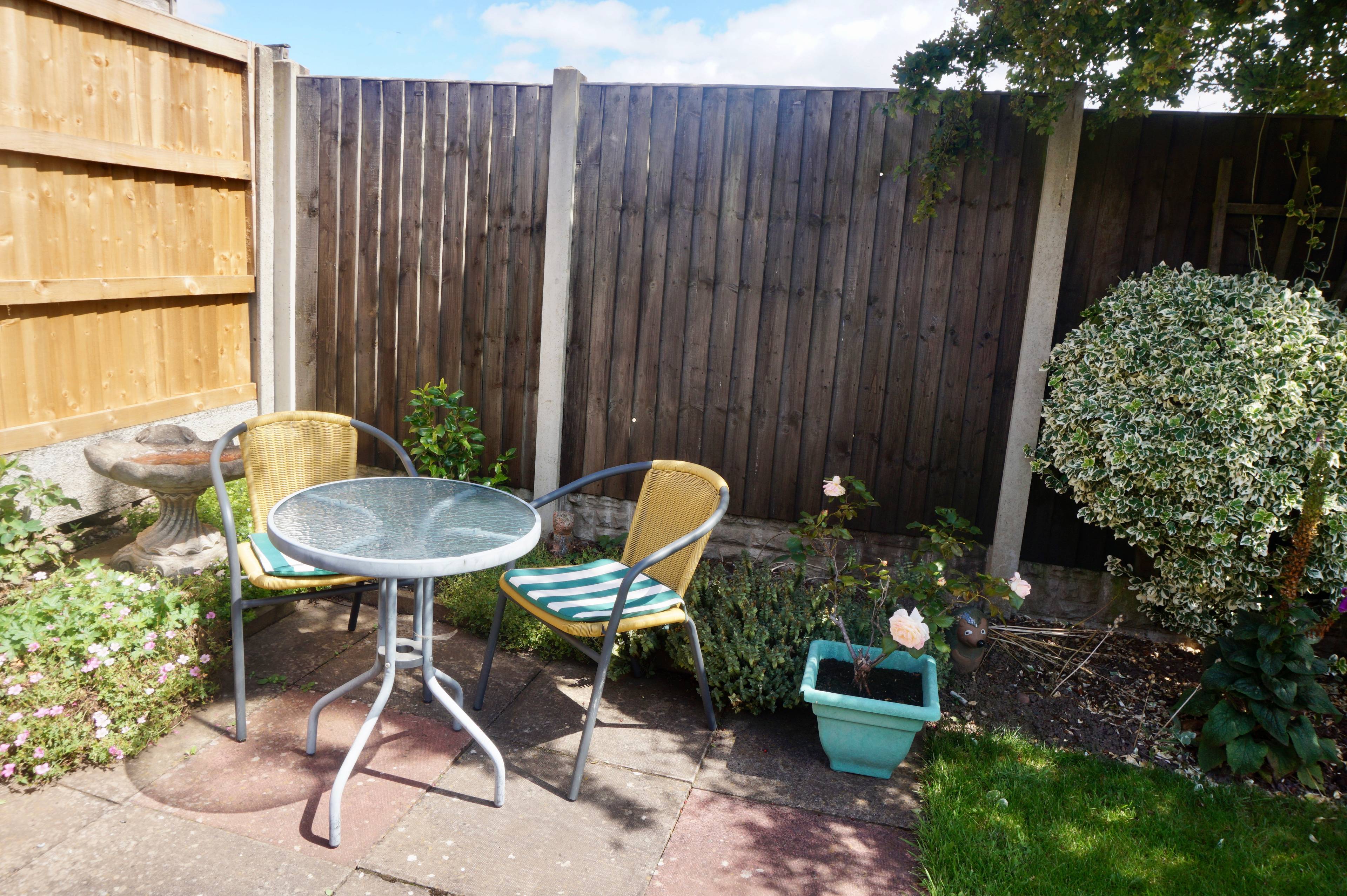 Rear garden