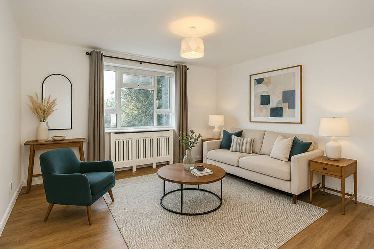 1 bedroom ground floor flat