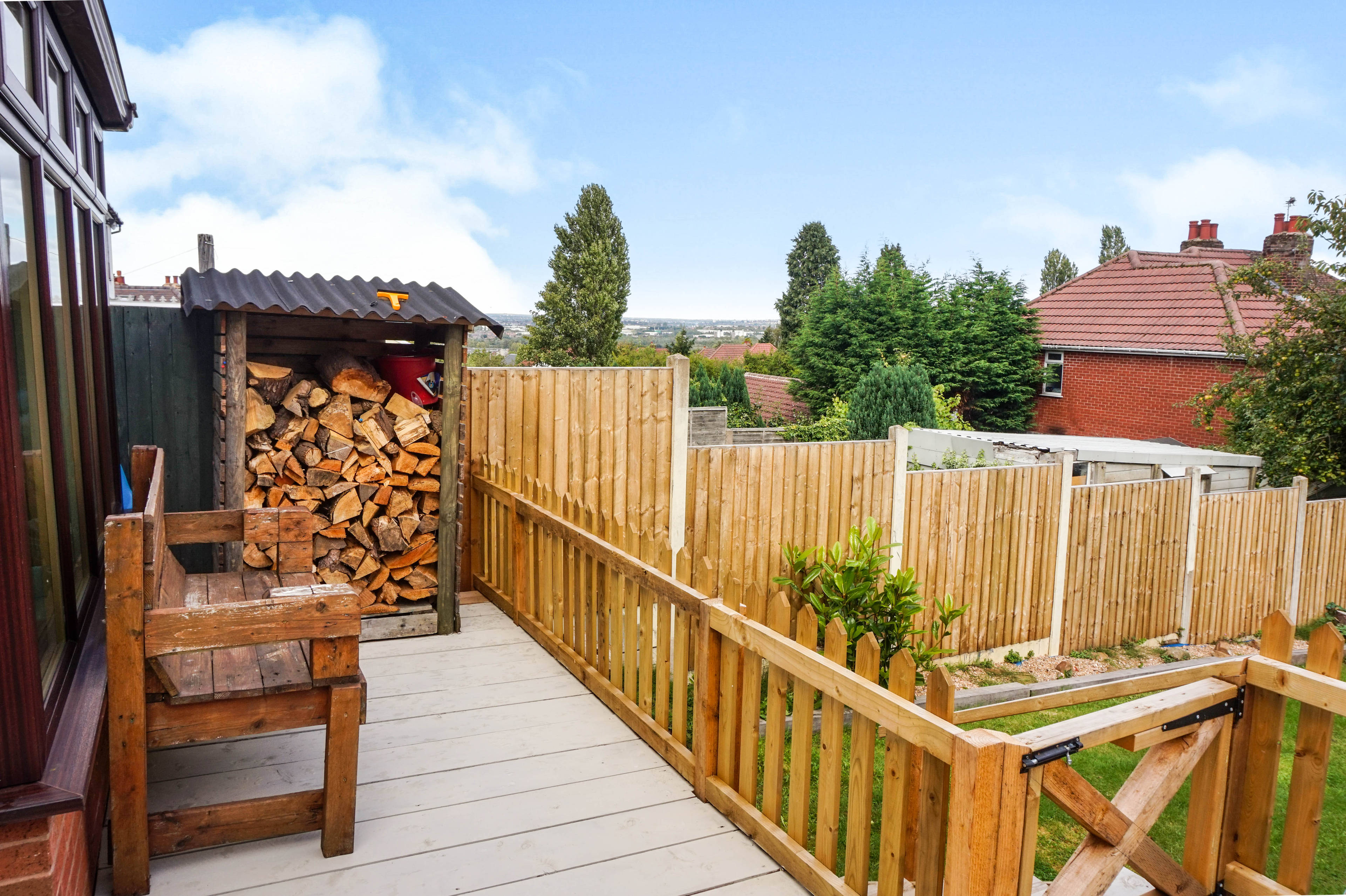 Rear garden