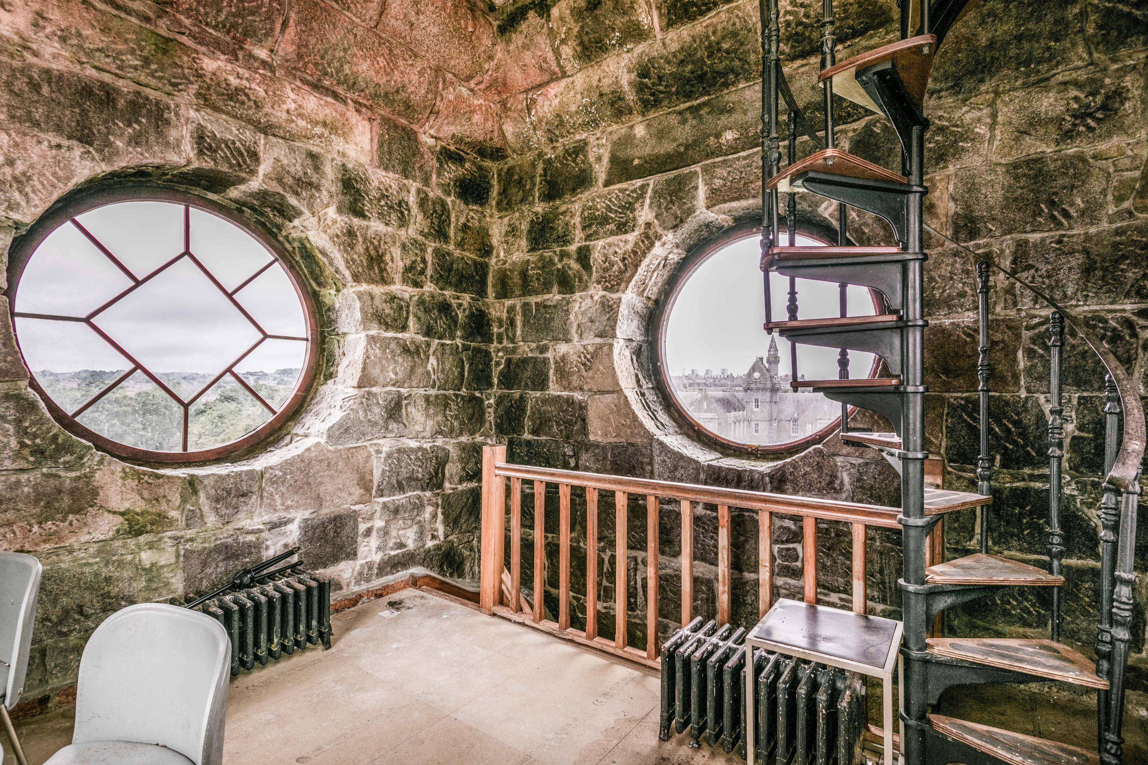 Upstairs