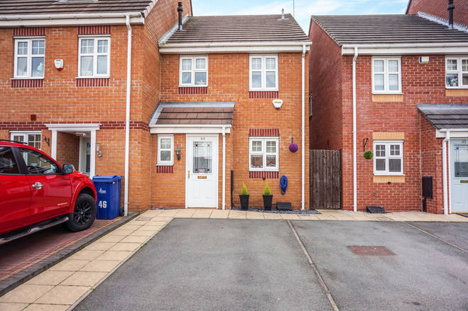3 bedroom end of terrace house for sale in Springfield Road, Rugeley ...