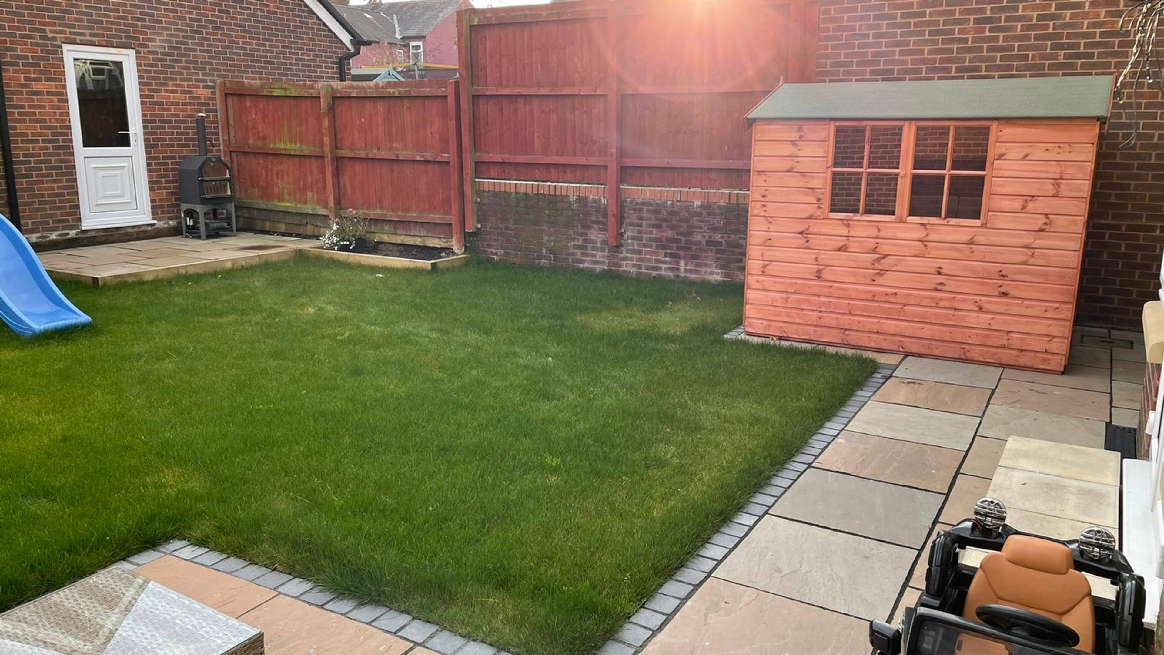 rear garden