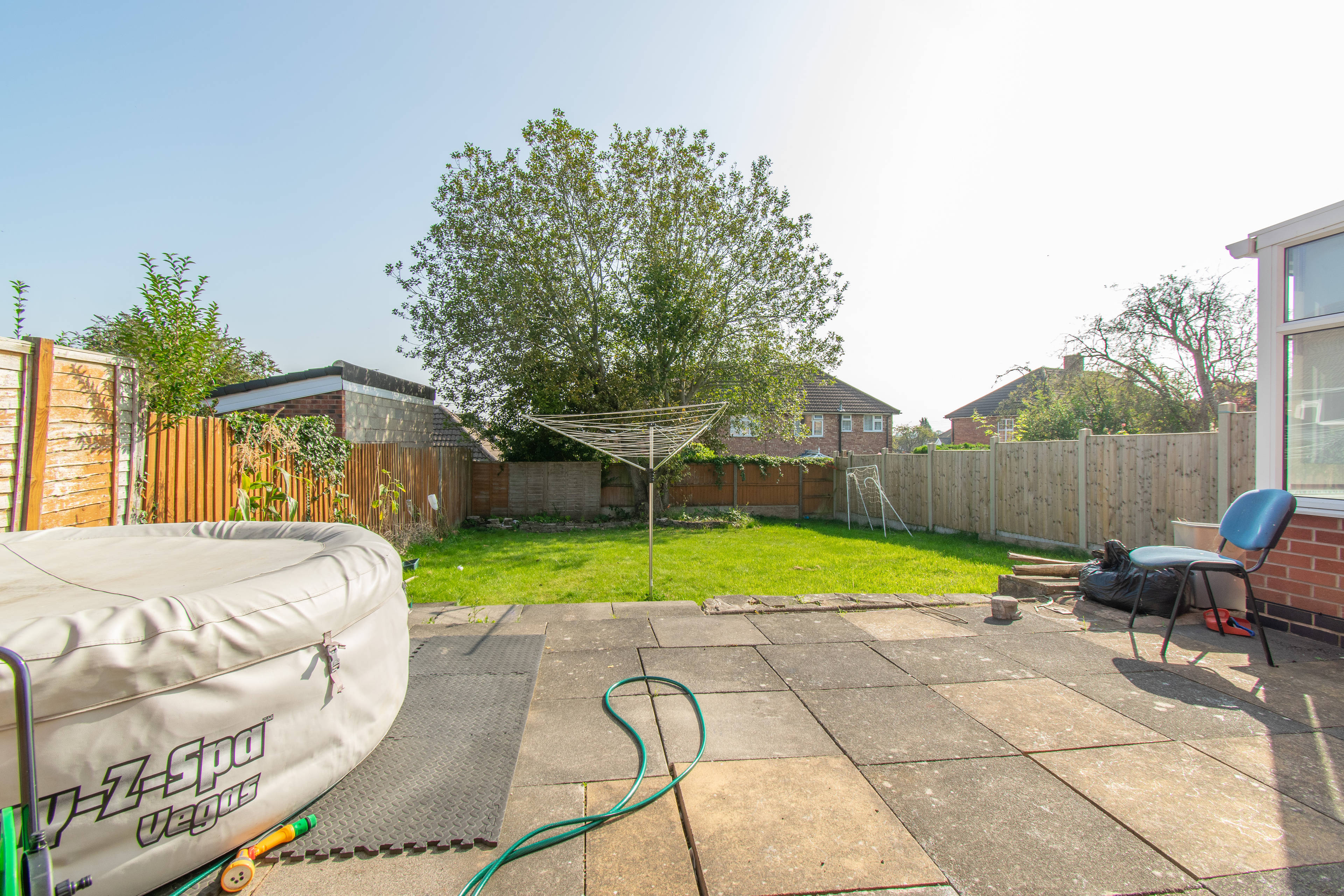 rear garden