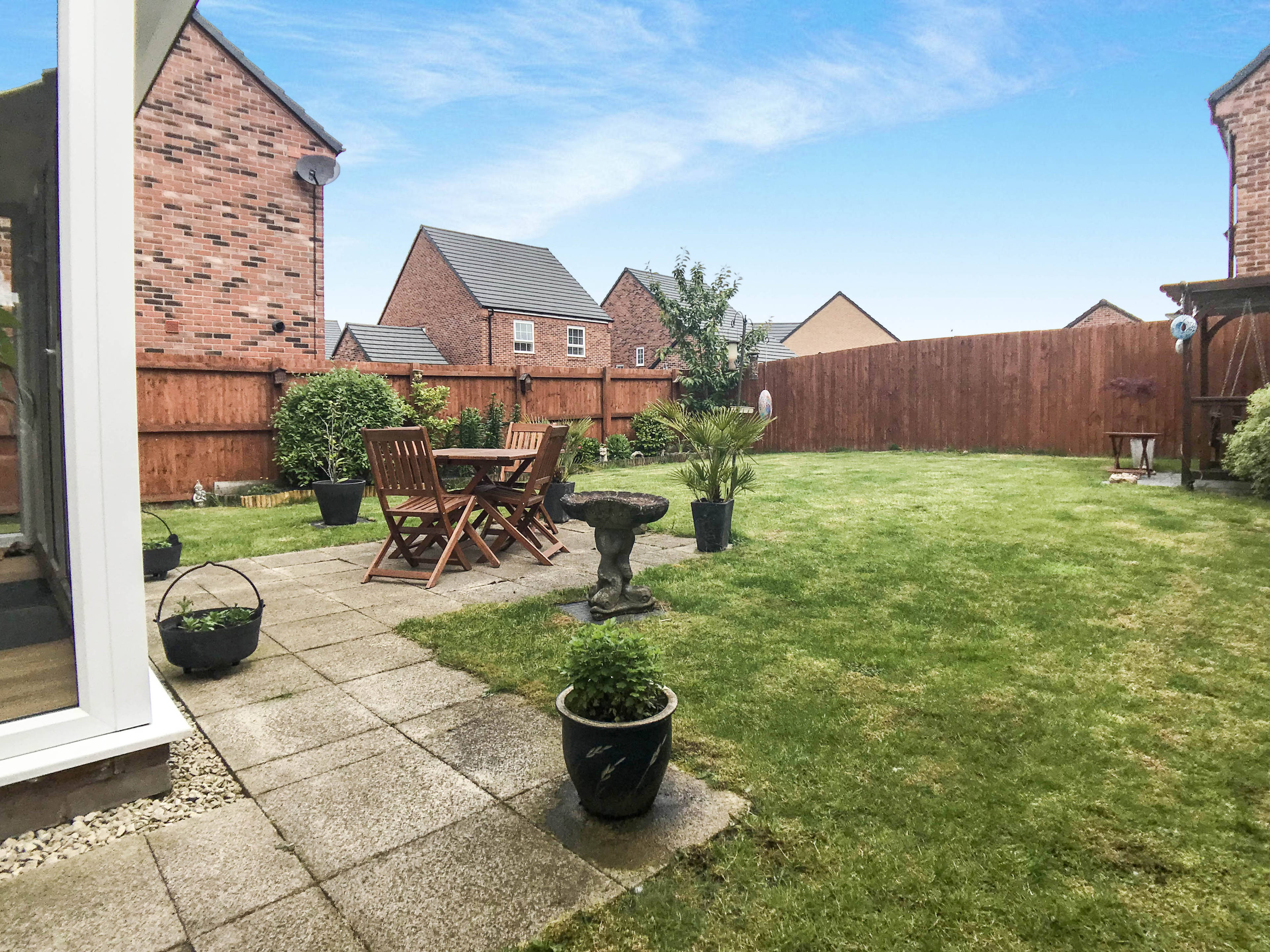 Rear garden 