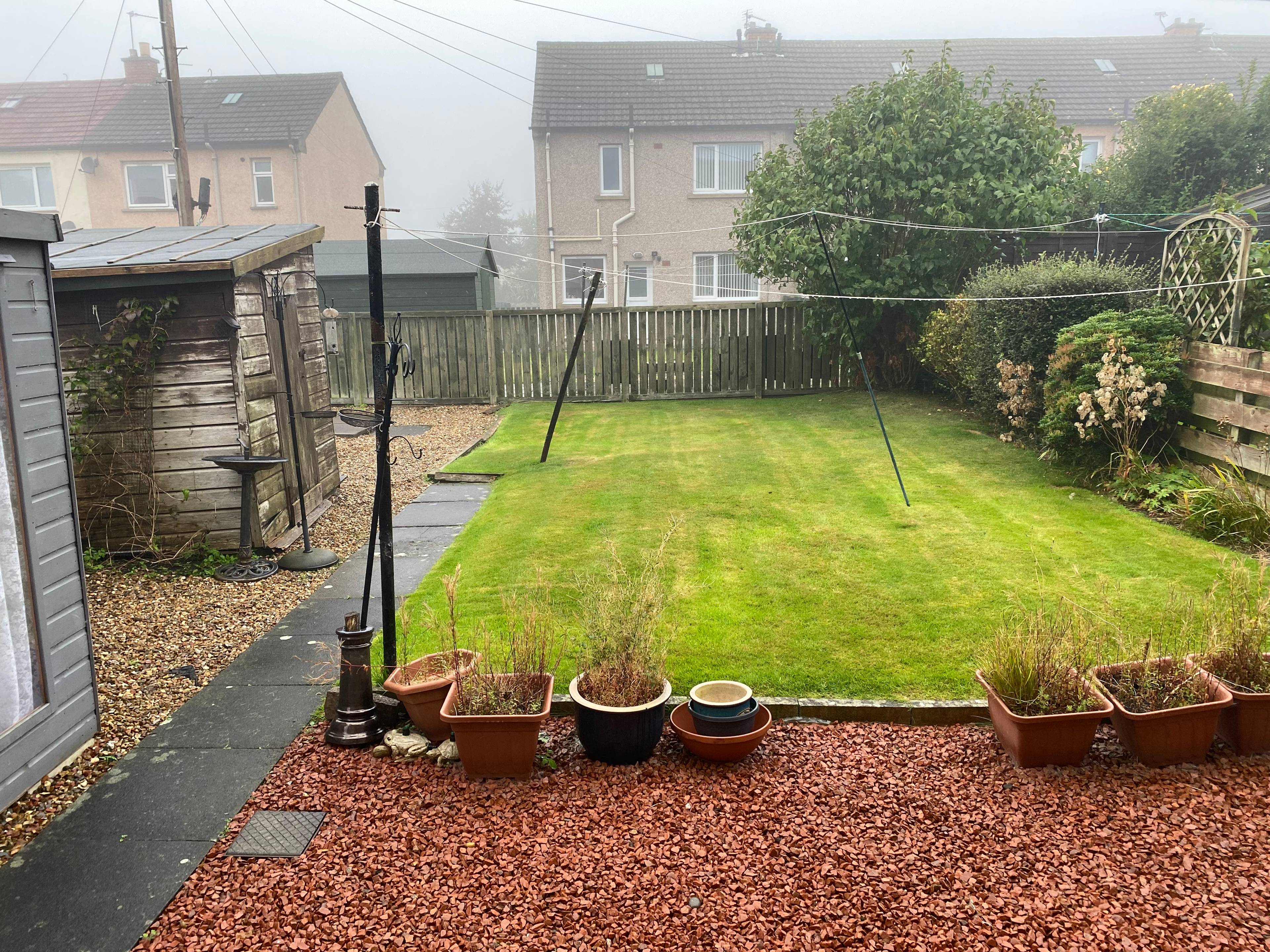 Rear garden