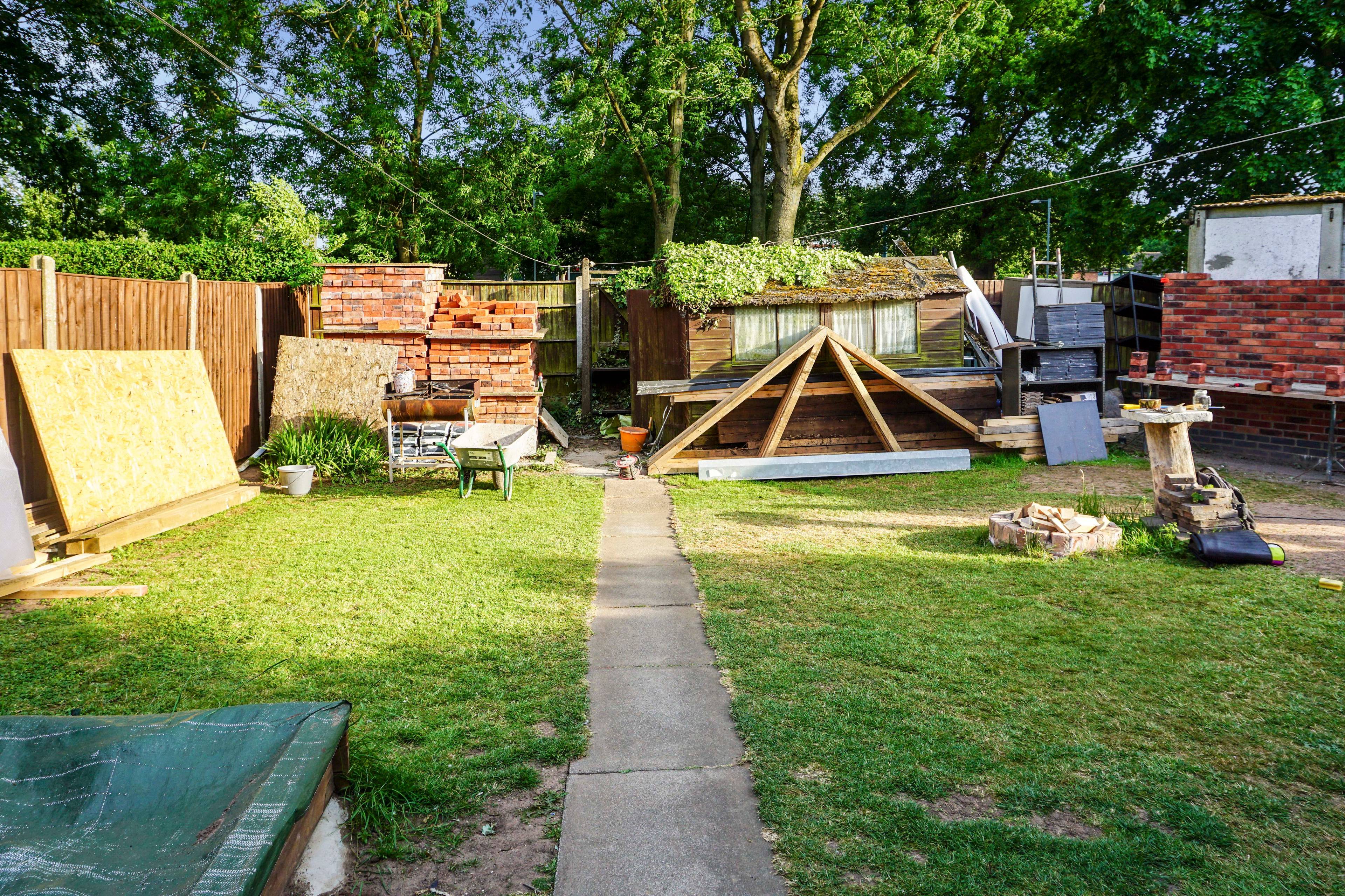 rear garden