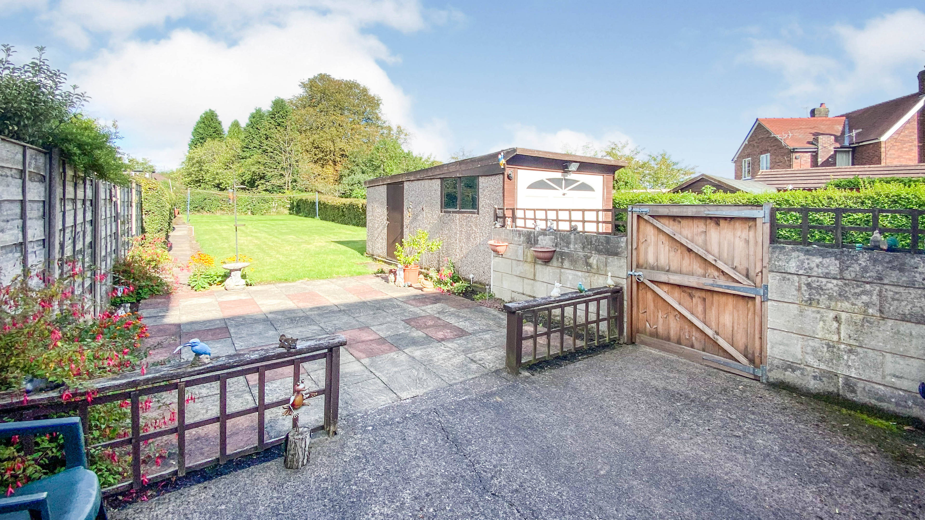 Rear garden 