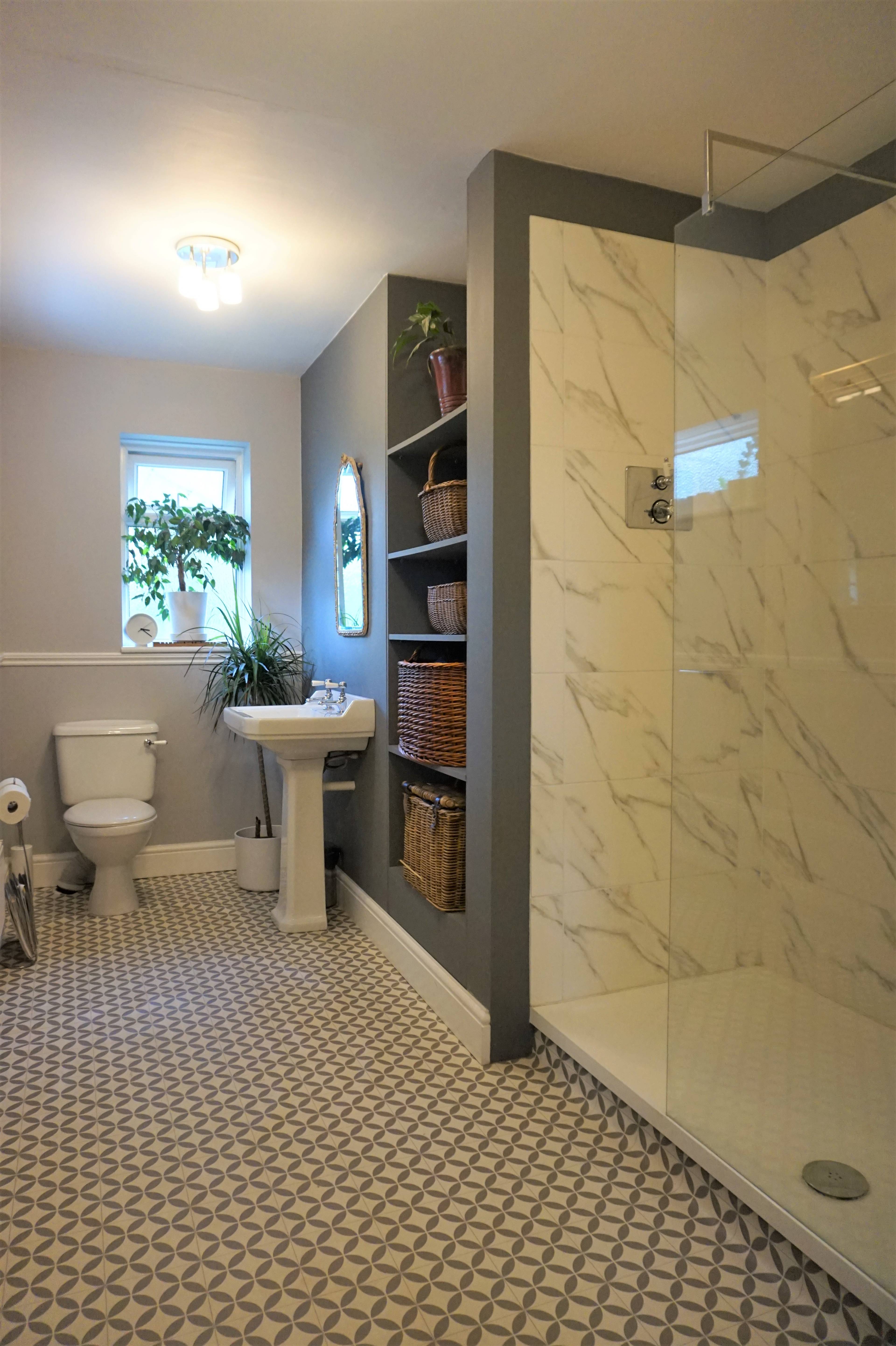 Downstairs Shower