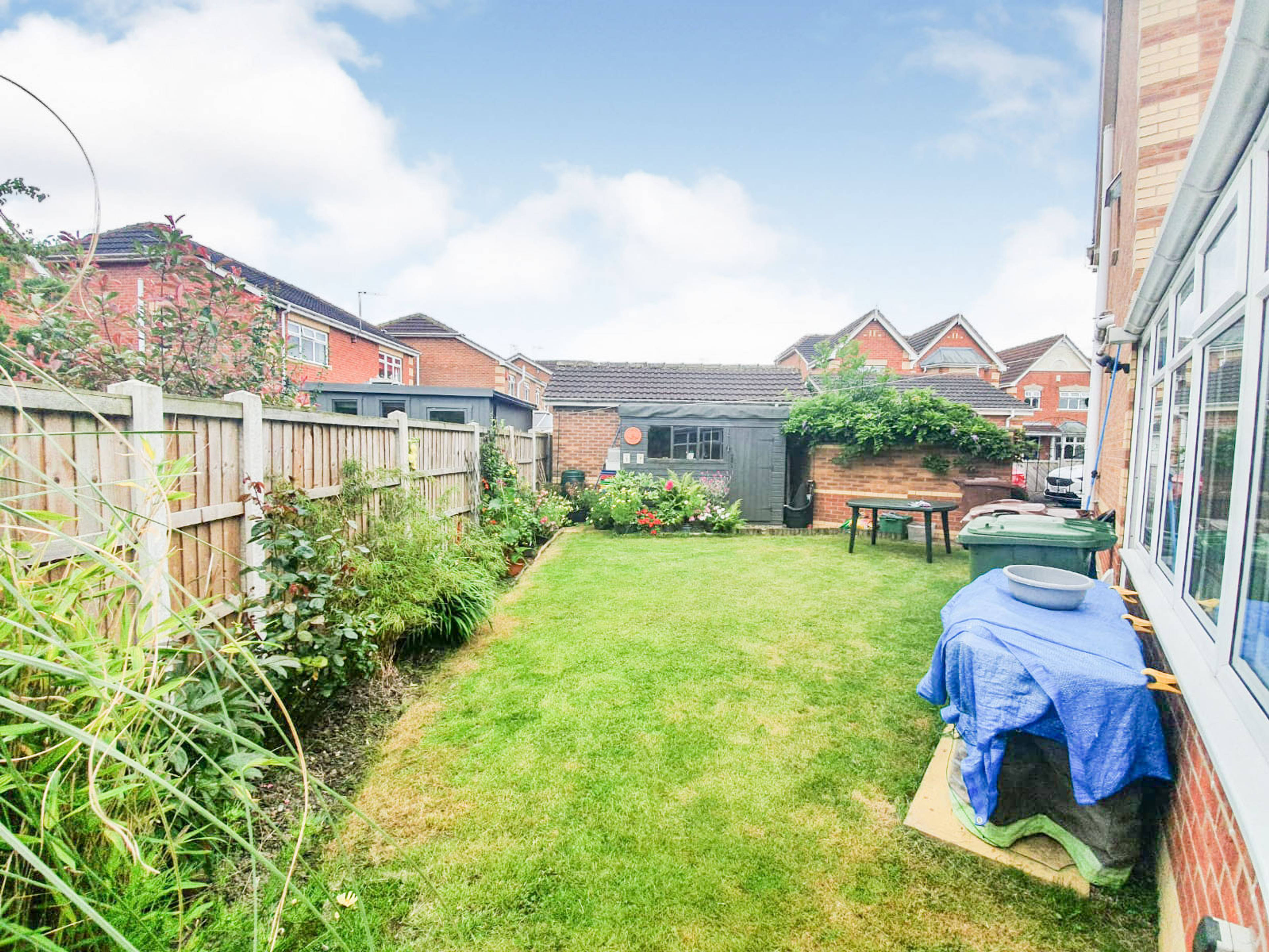 Rear garden