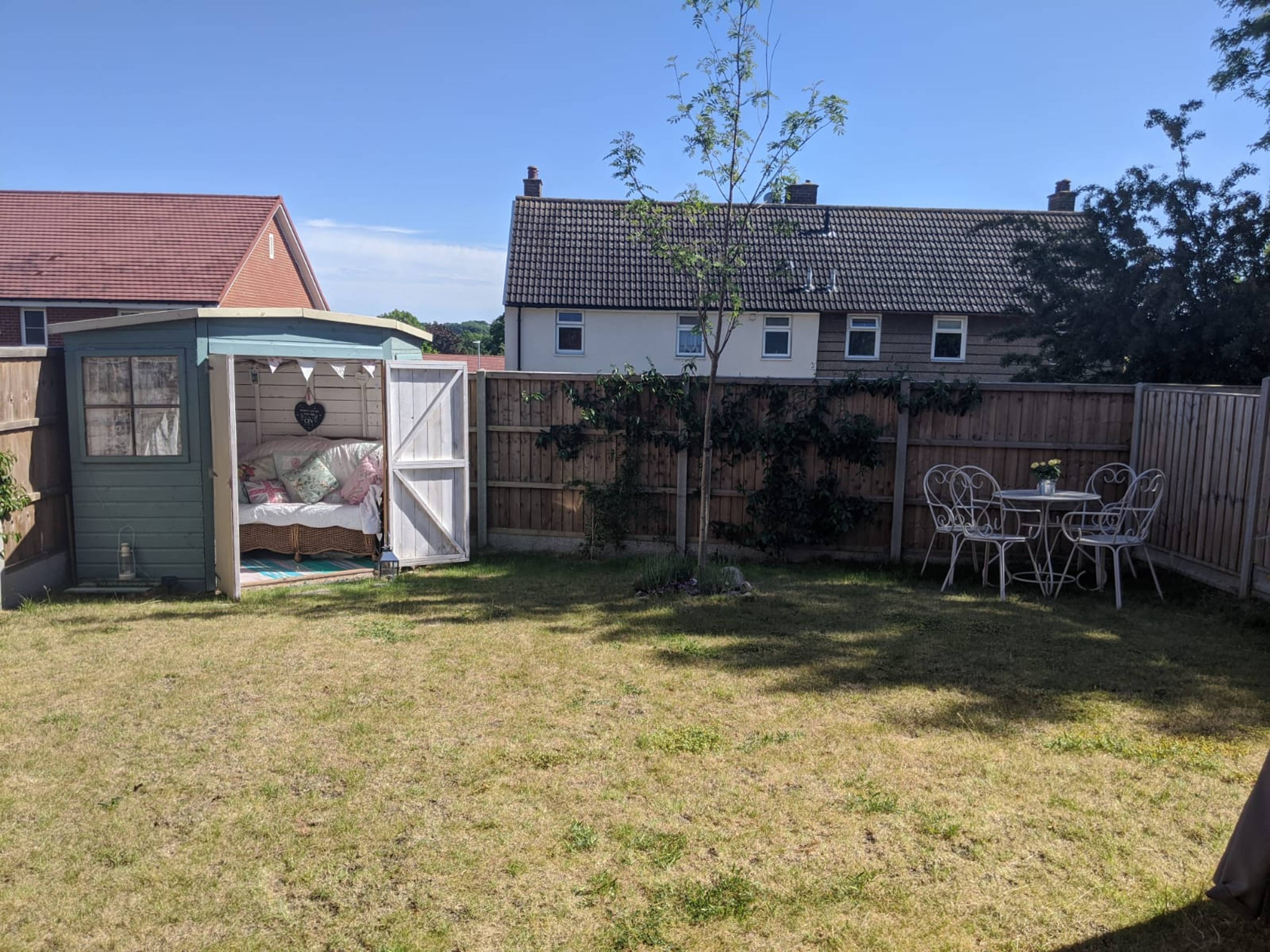 rear garden