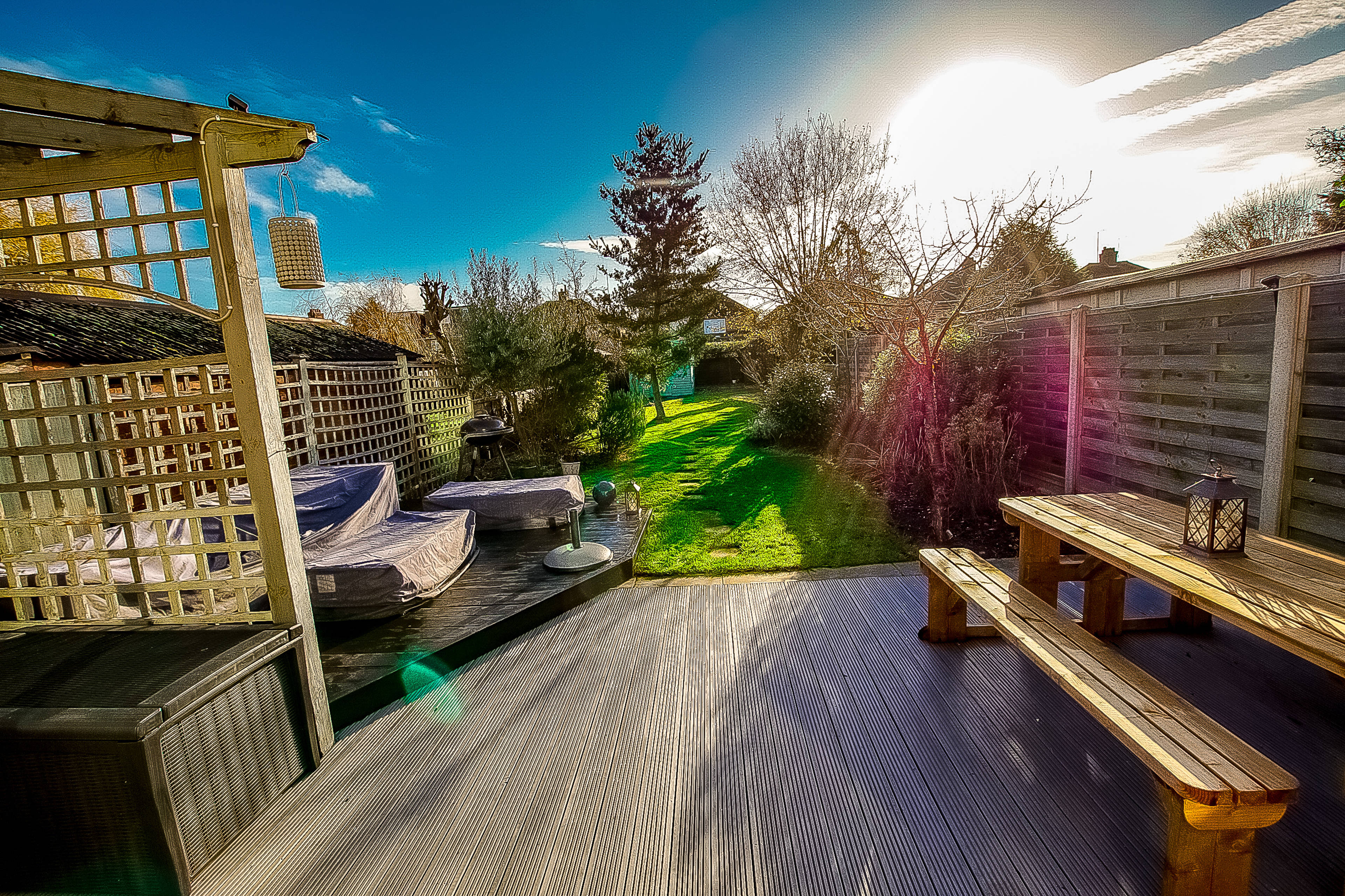 rear garden
