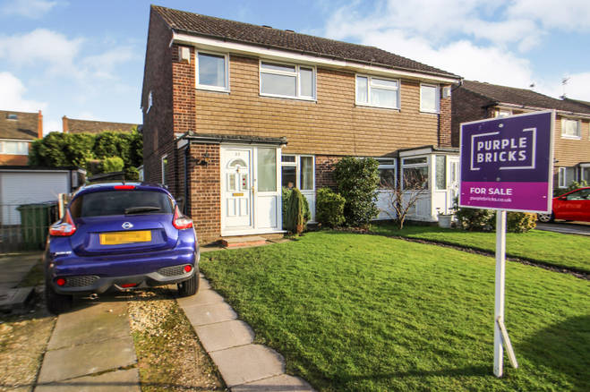 3 bedroom semi-detached house for sale in Bickerton Drive, Hazel Grove ...