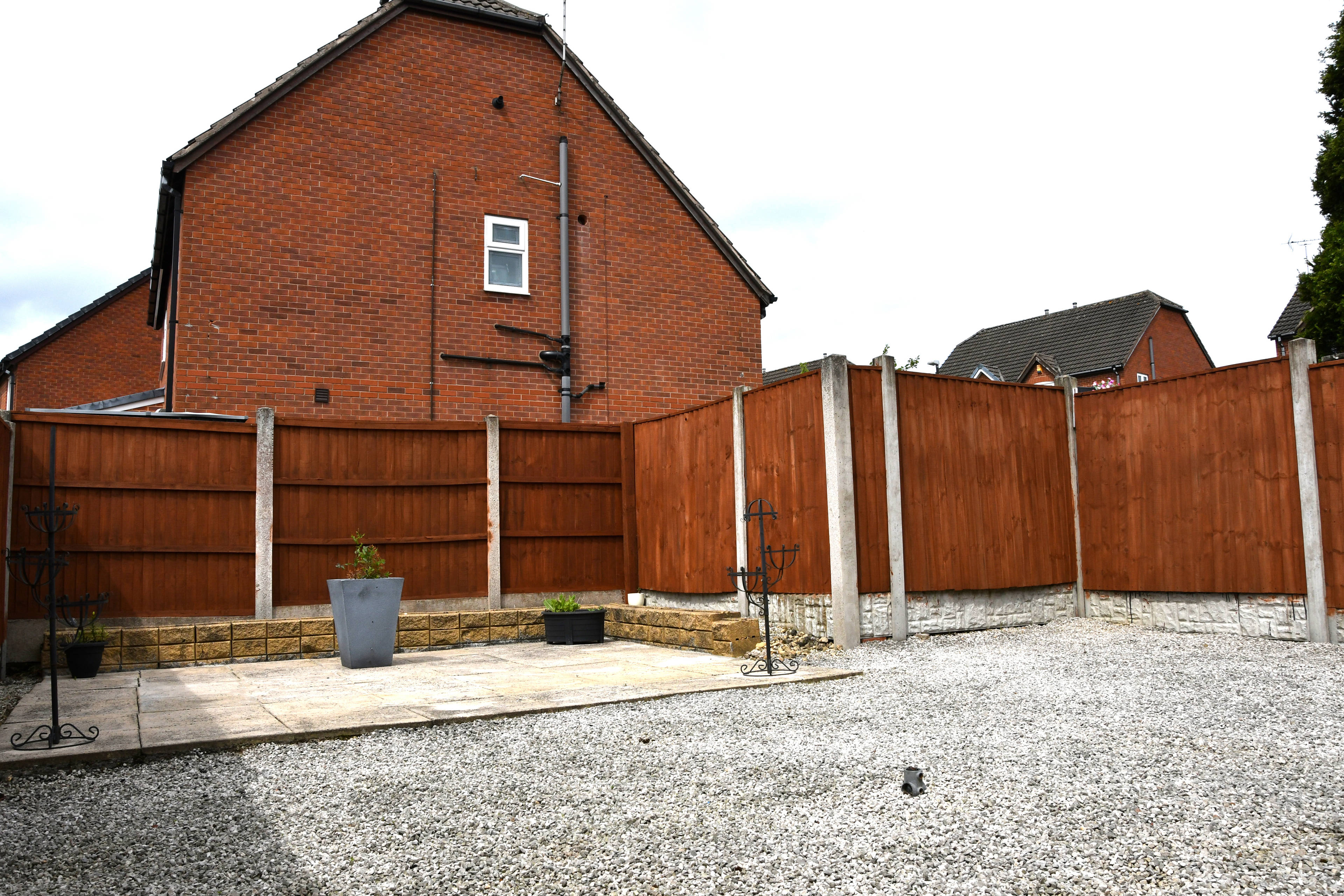 Rear garden