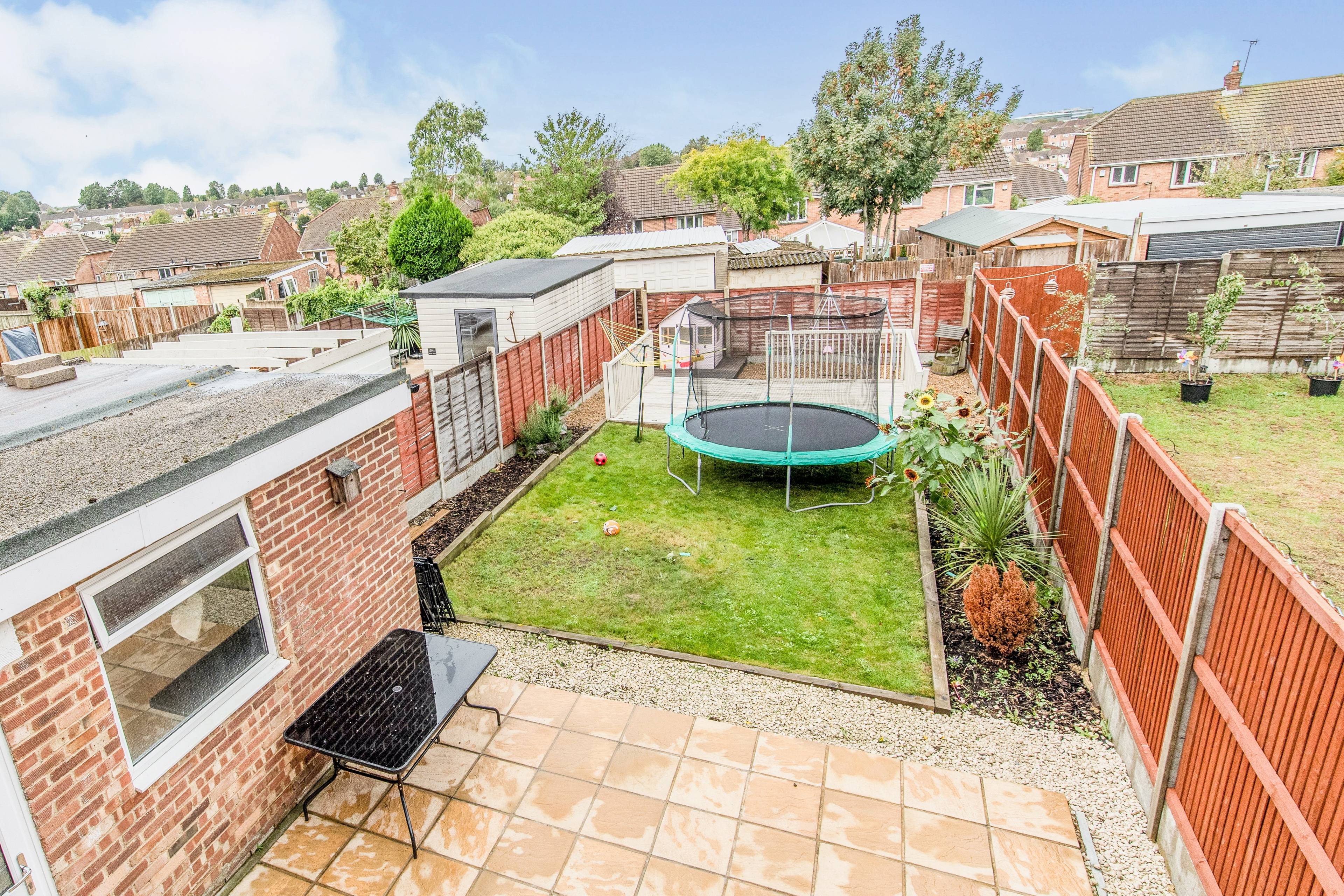 Rear garden