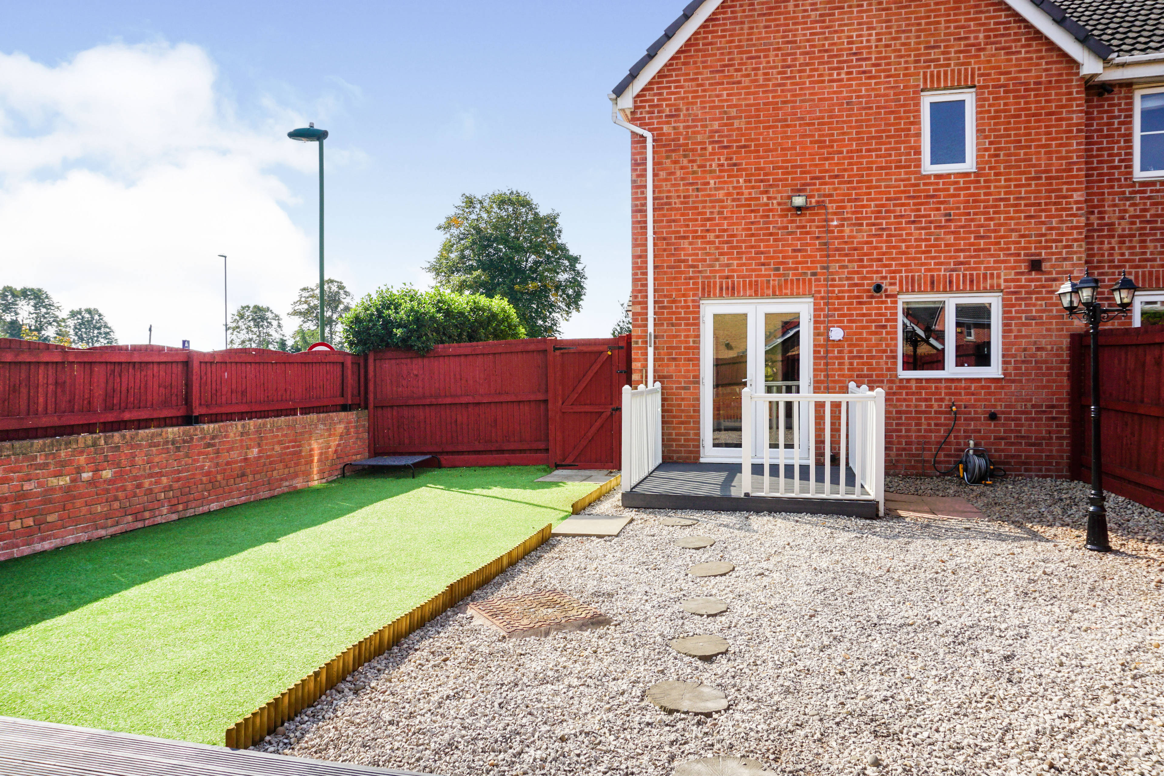rear garden