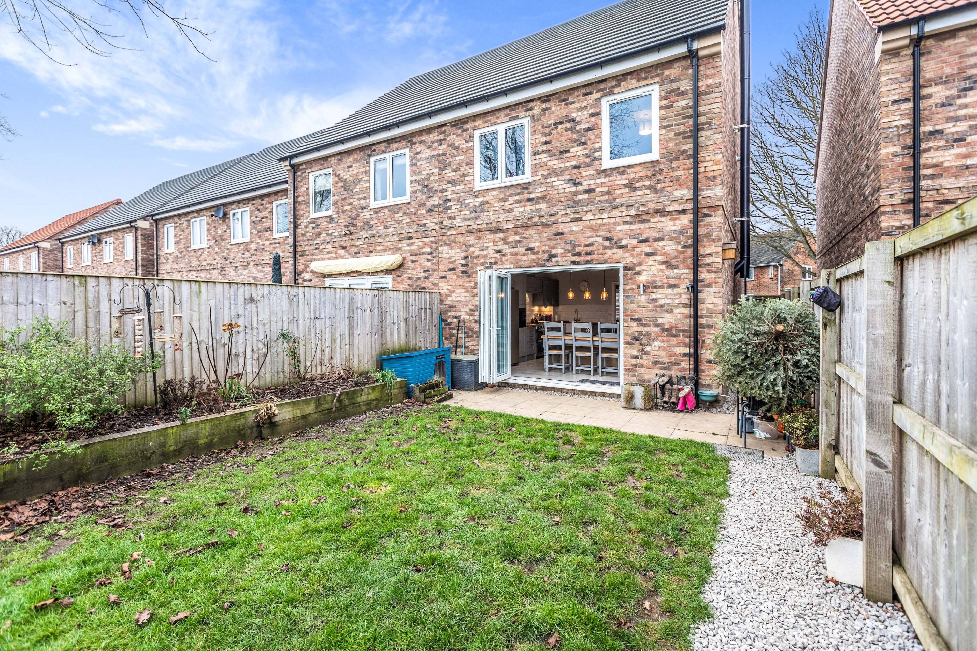 Rear garden
