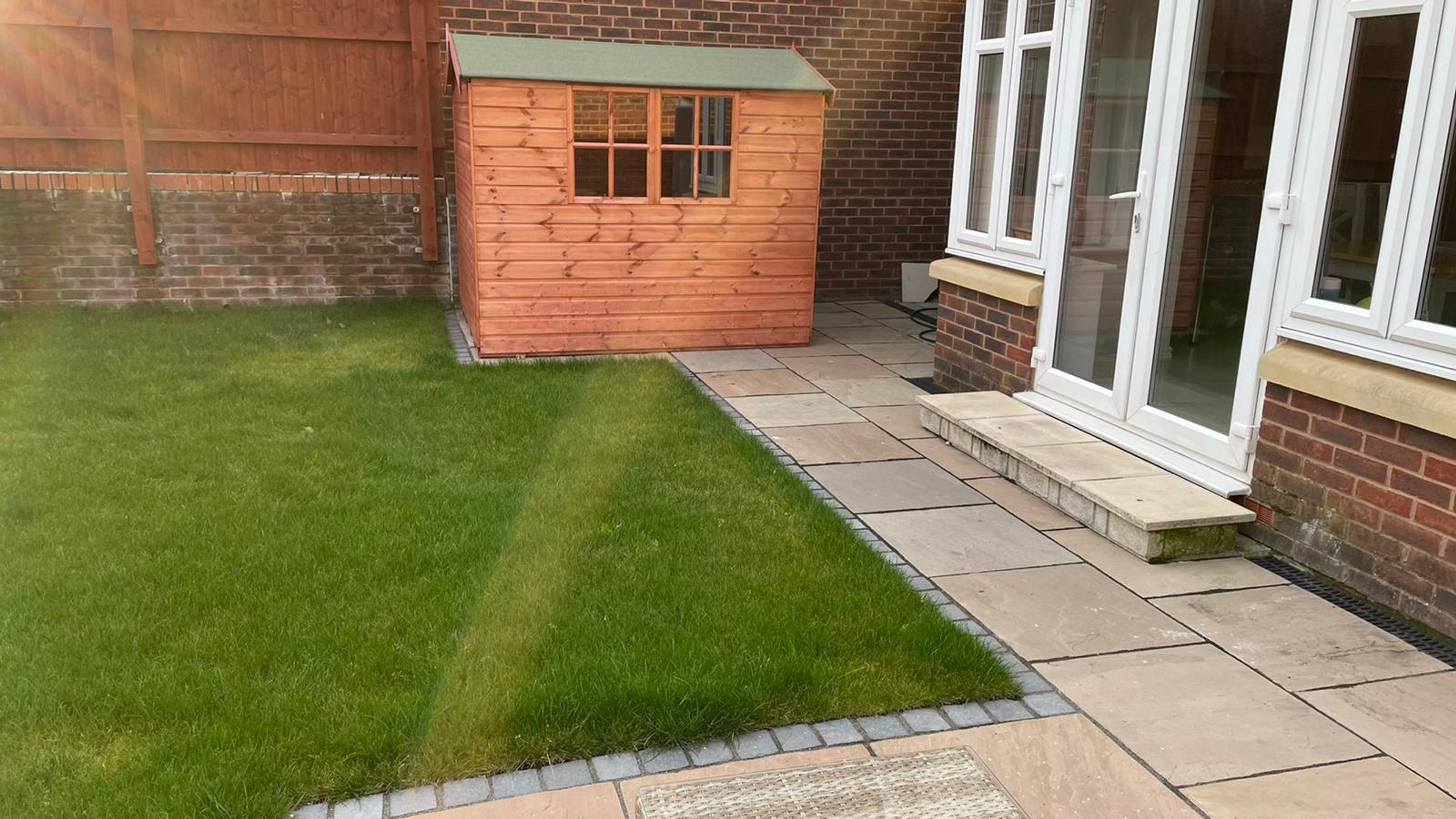 rear garden