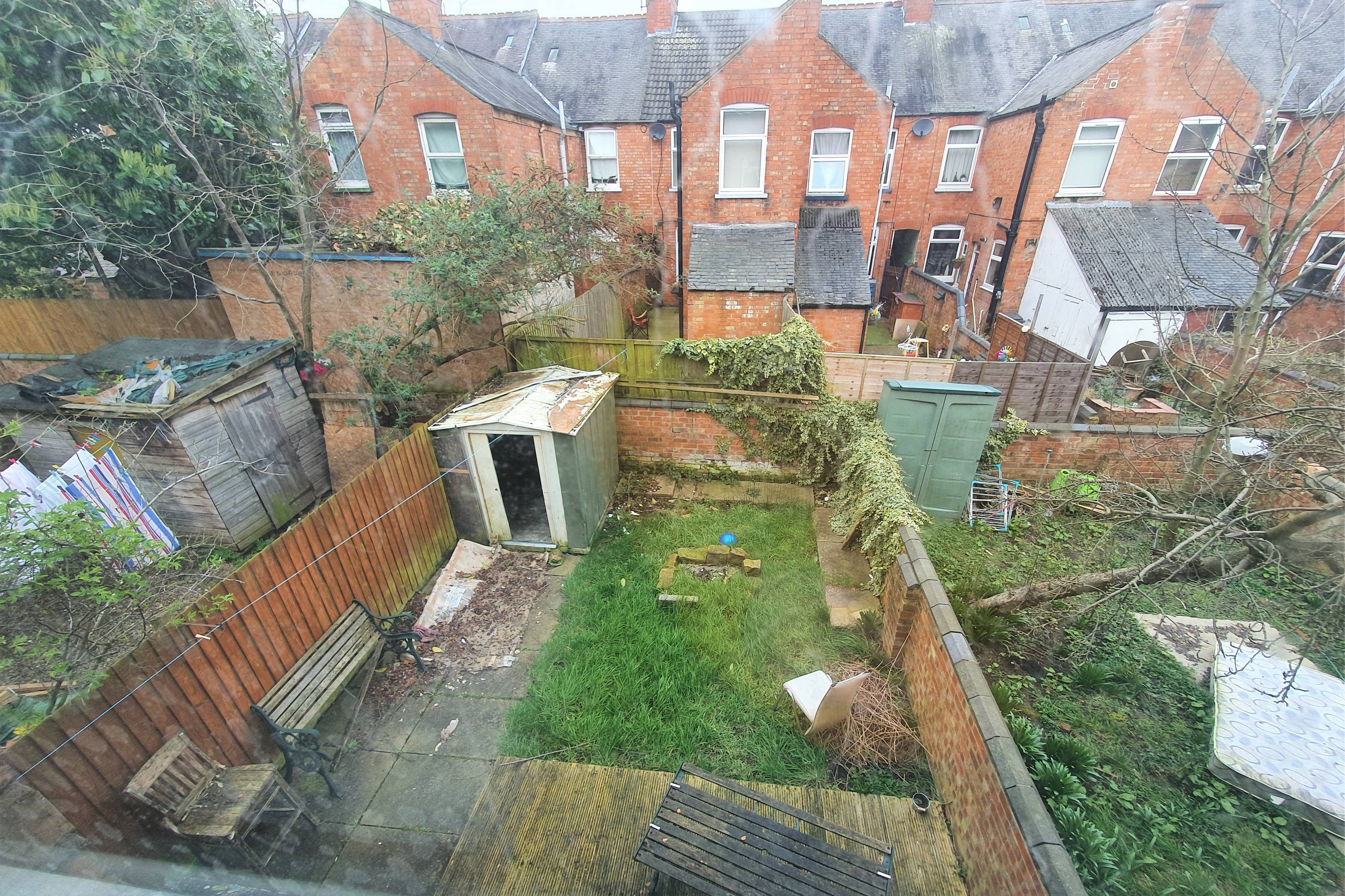 outside