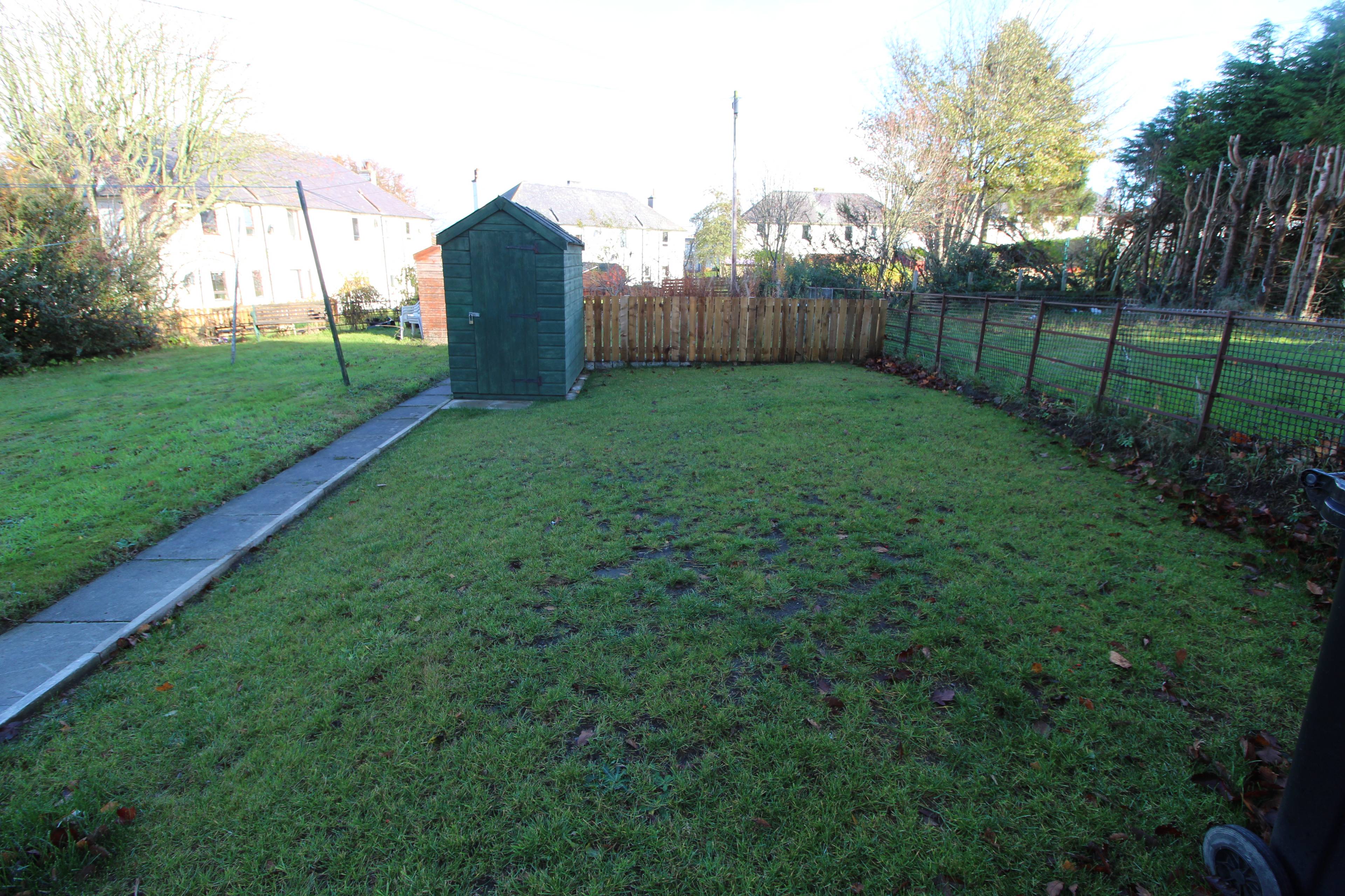 Rear garden