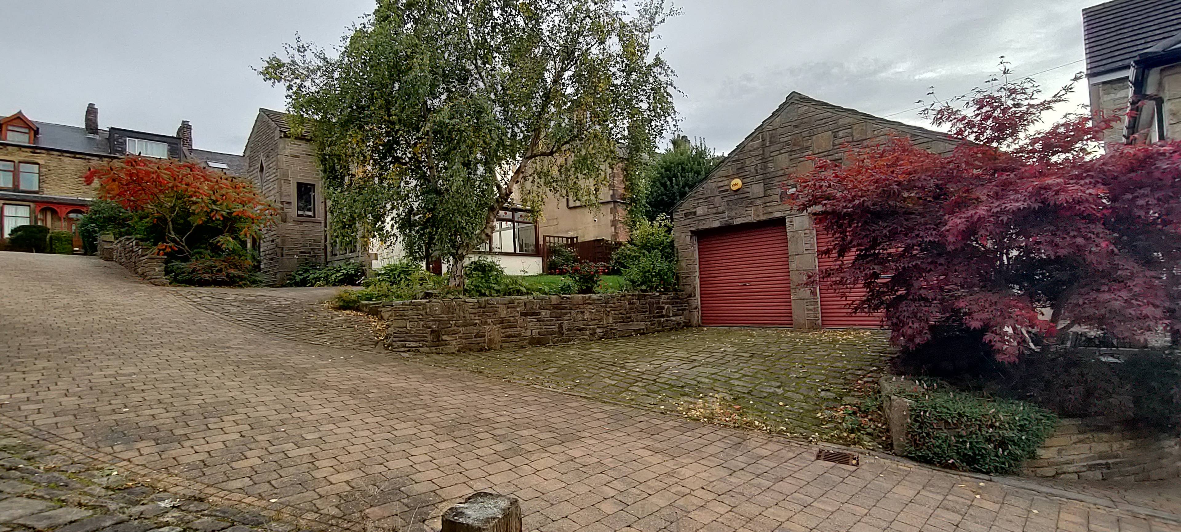 Outside